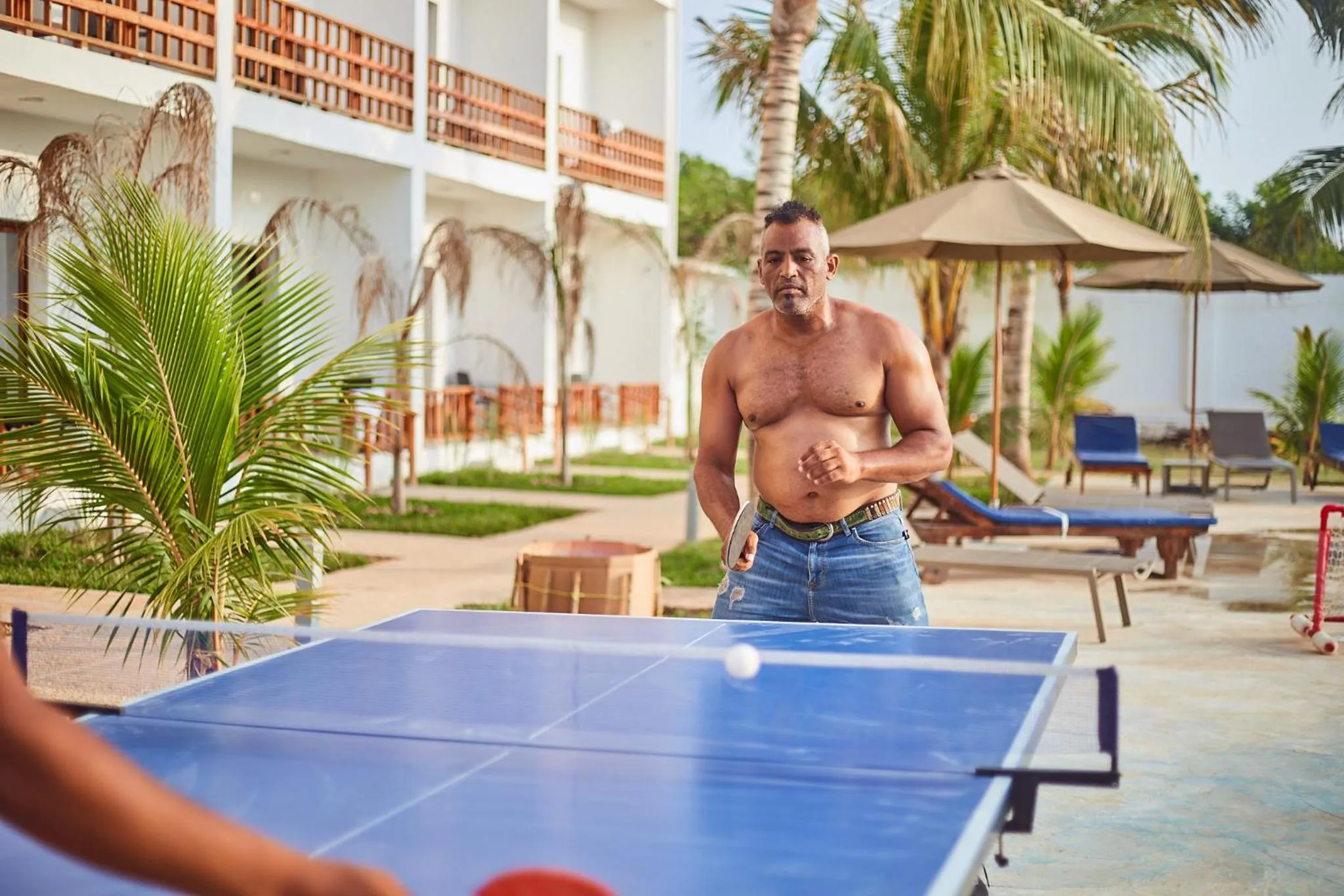 People in Malika Nungwi Hotel