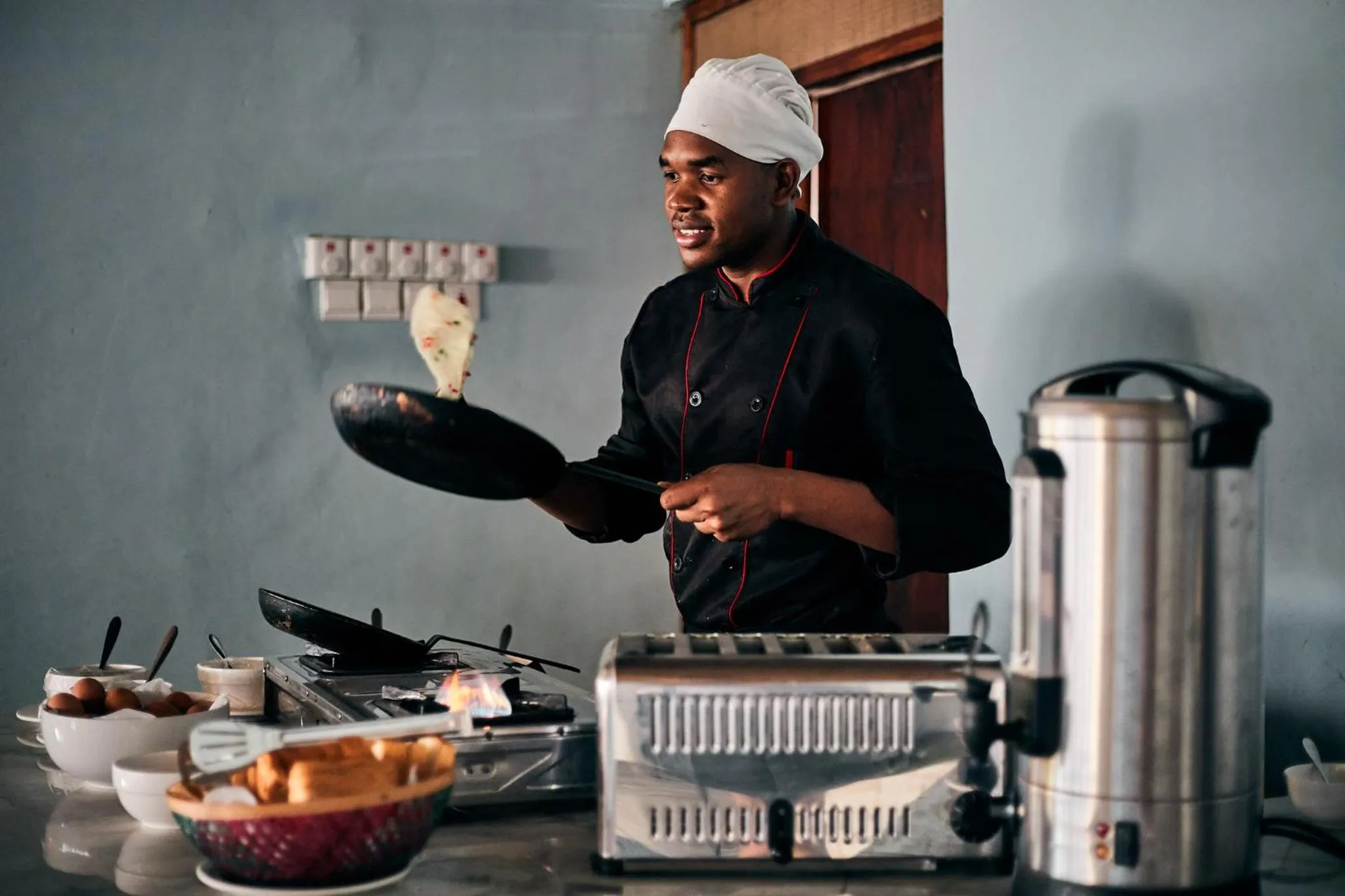 Staff in Malika Nungwi Hotel