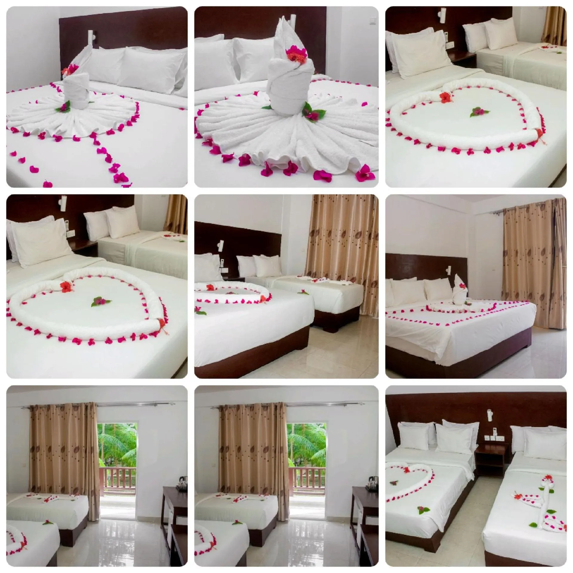 Bed in Malika Nungwi Hotel