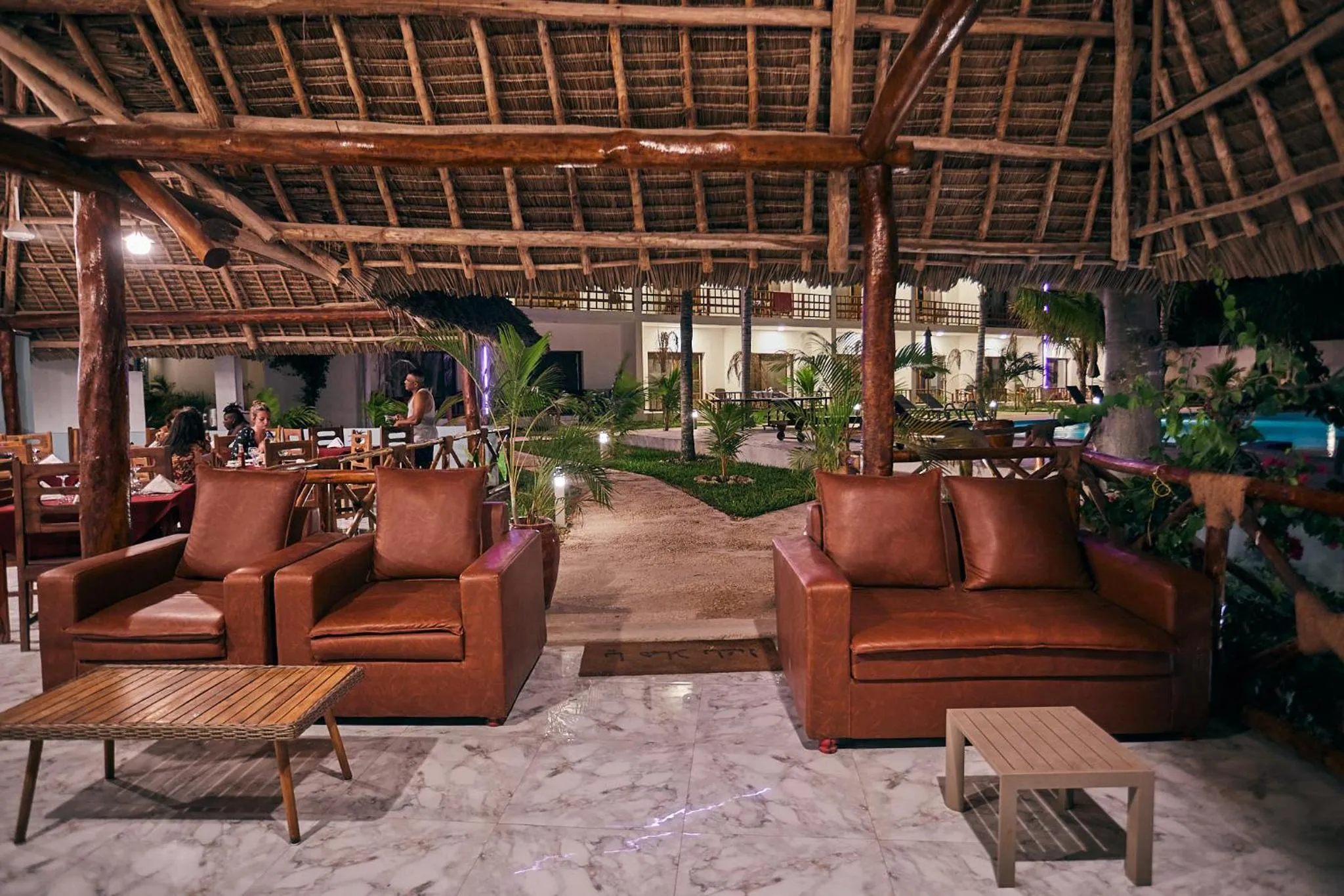 Garden in Malika Nungwi Hotel