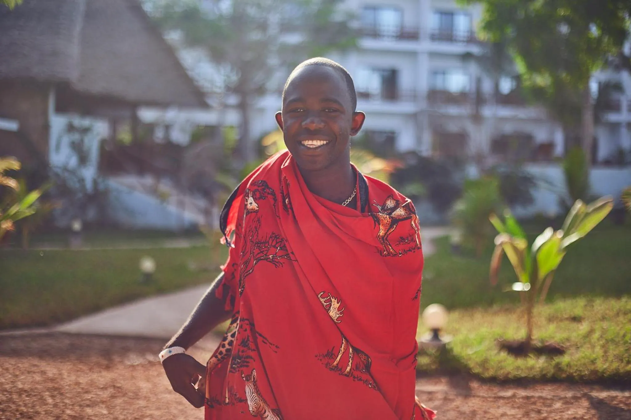 Staff in Malika Nungwi Hotel