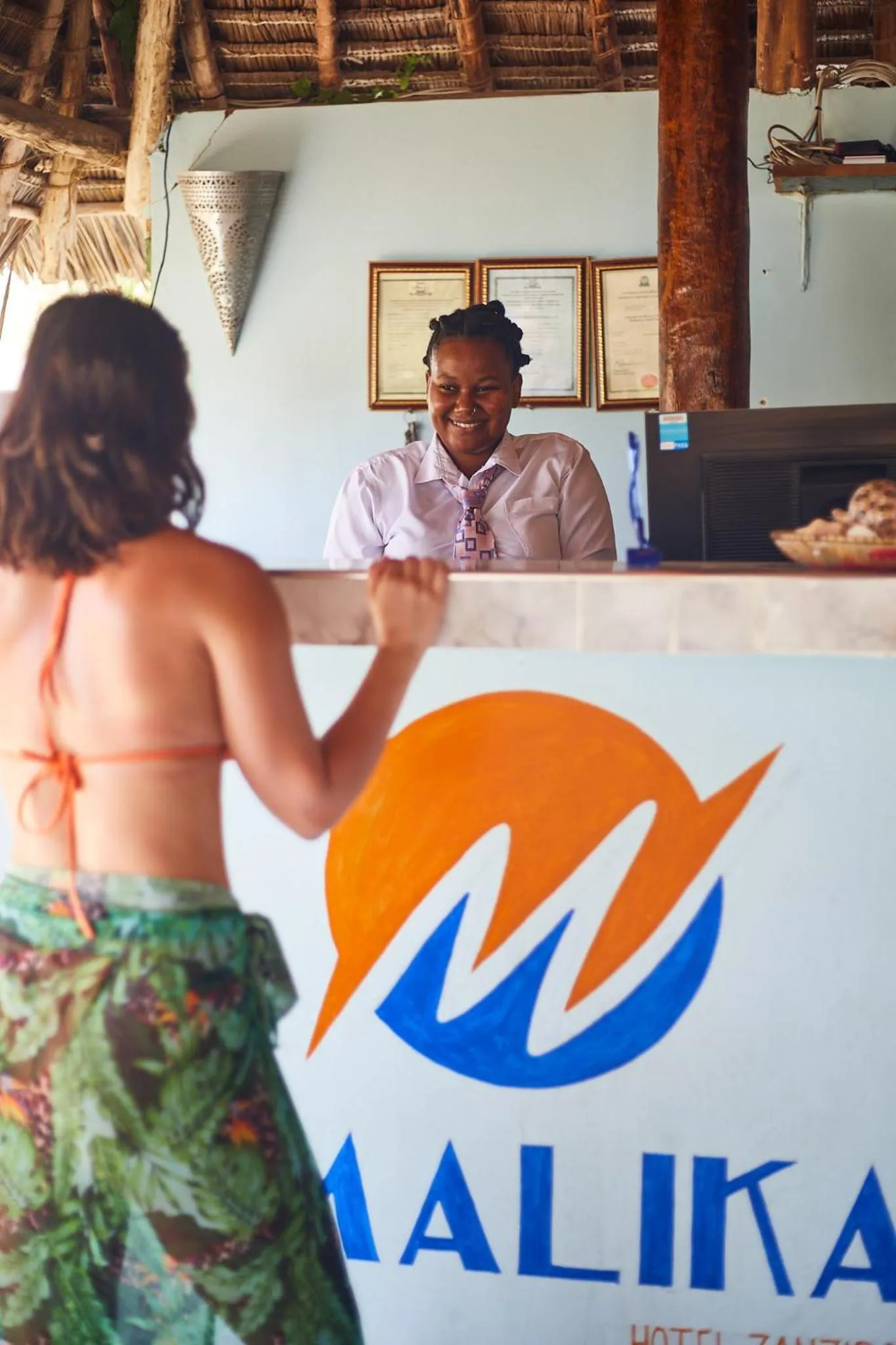 People in Malika Nungwi Hotel