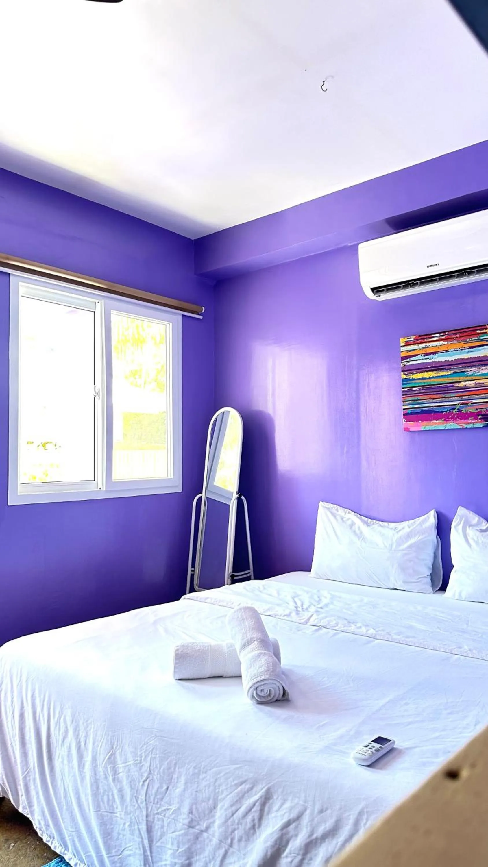 Bed in In Dai Aquasports and Beach Resort