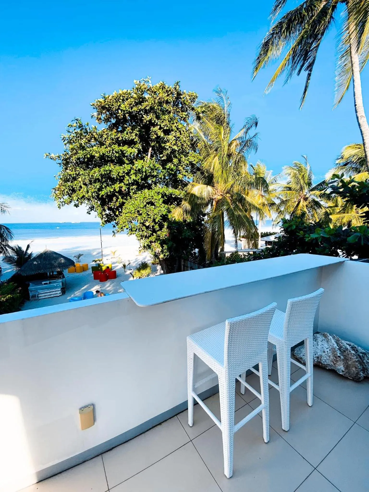 Sea view in In Dai Aquasports and Beach Resort