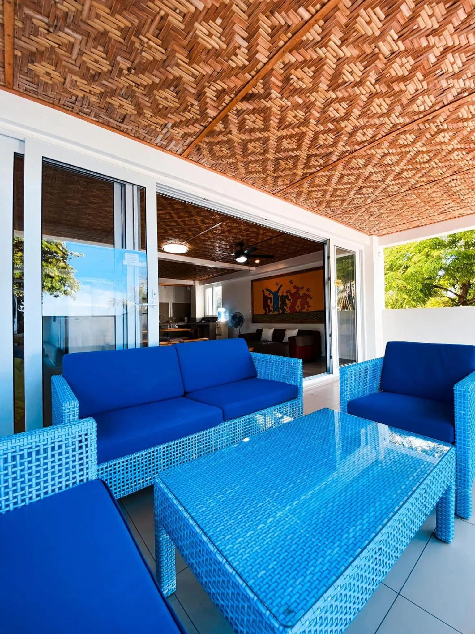 Balcony/Terrace in In Dai Aquasports and Beach Resort