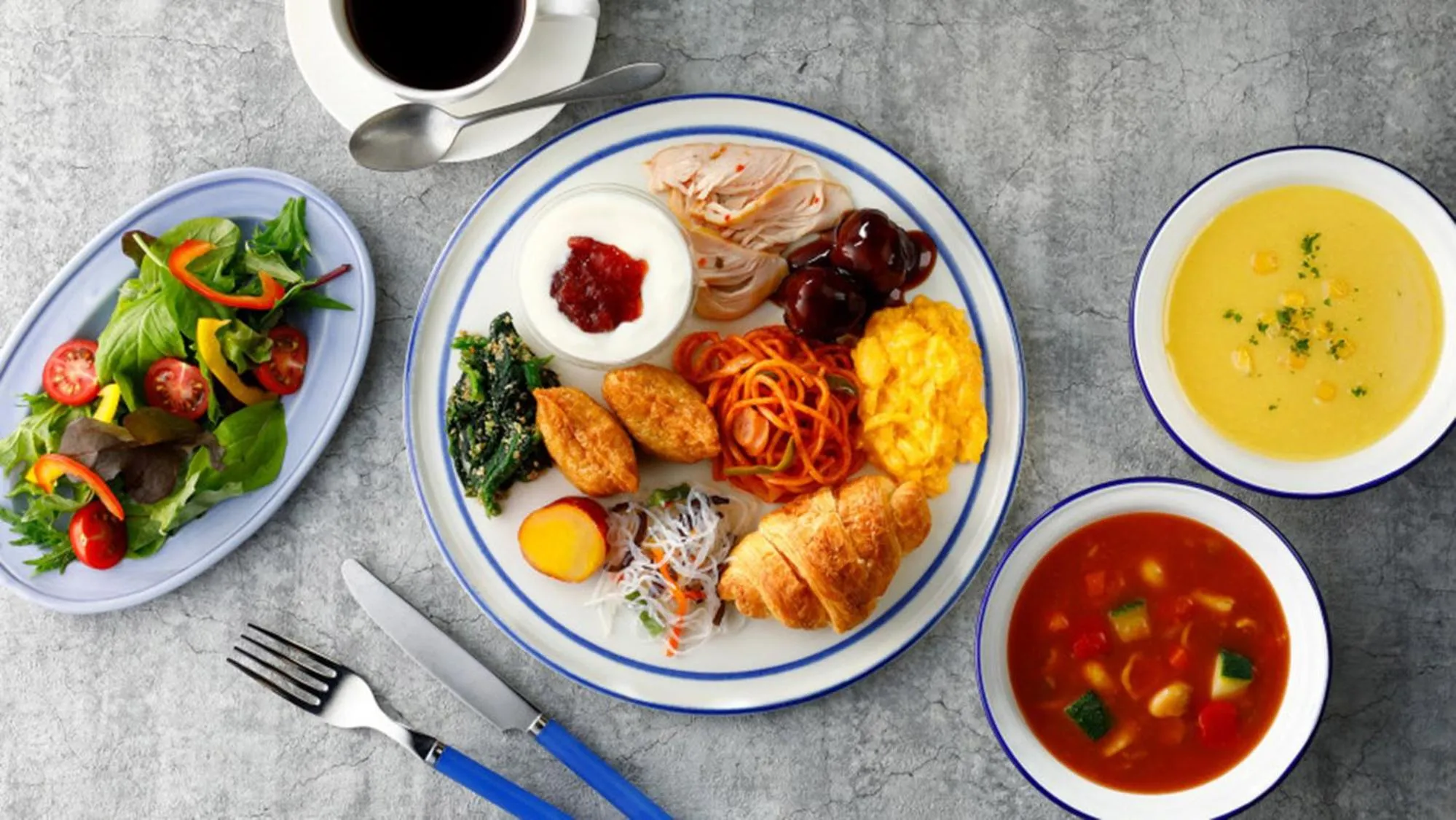 Breakfast in Toyoko Inn Hachinohe Ekimae