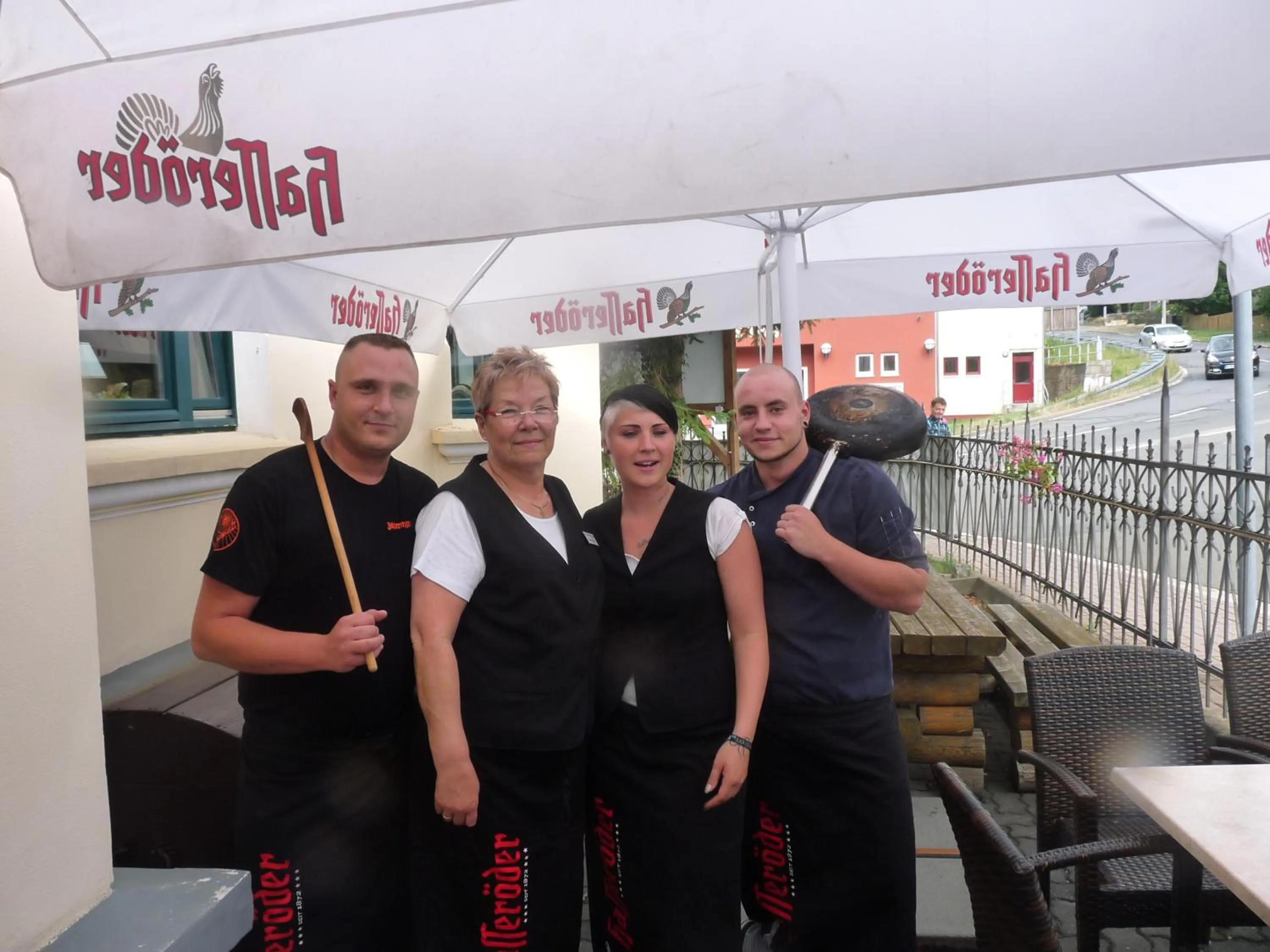 Staff in Hotel Villa Alice