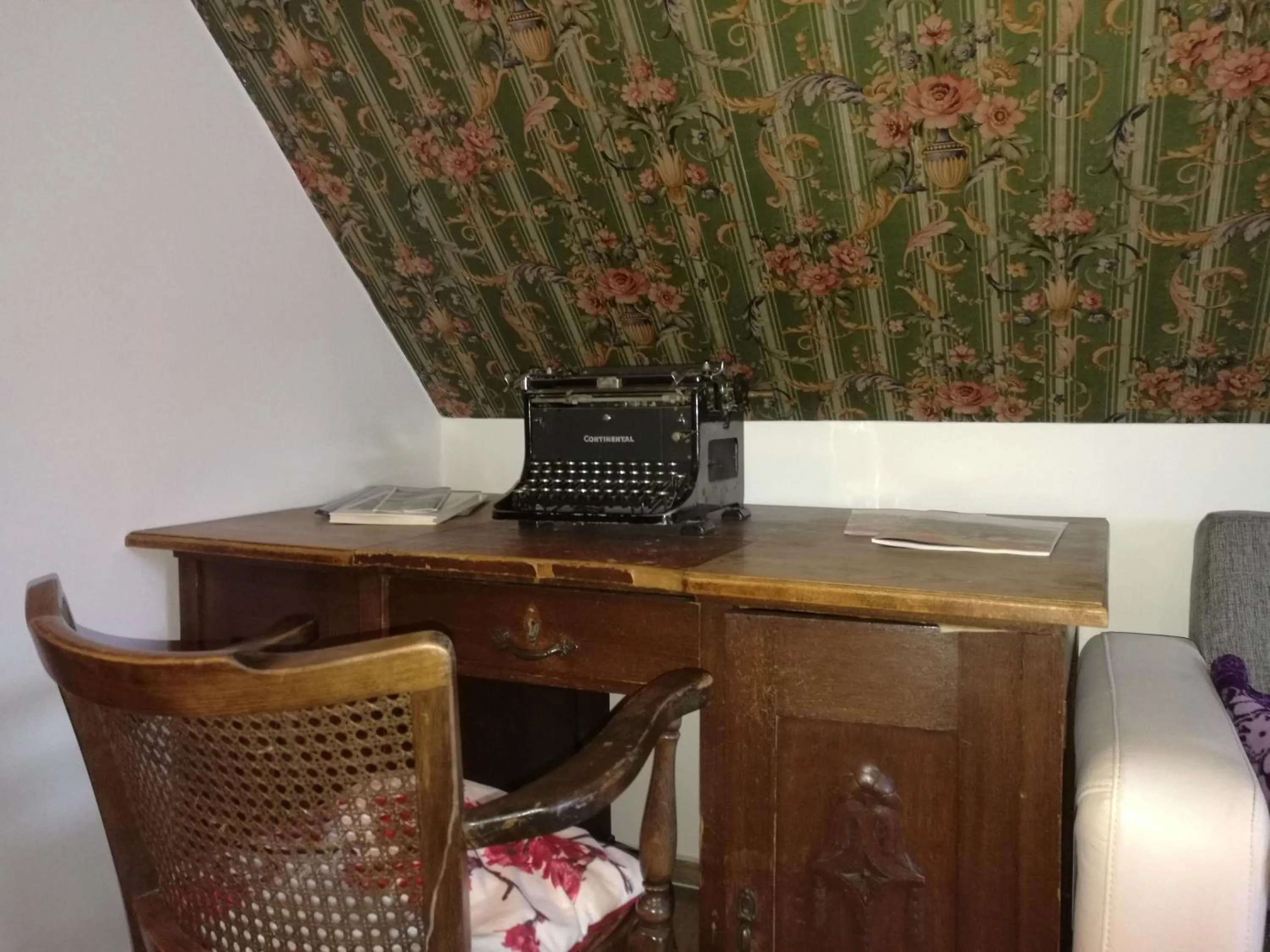 Decorative detail in Hotel Villa Alice