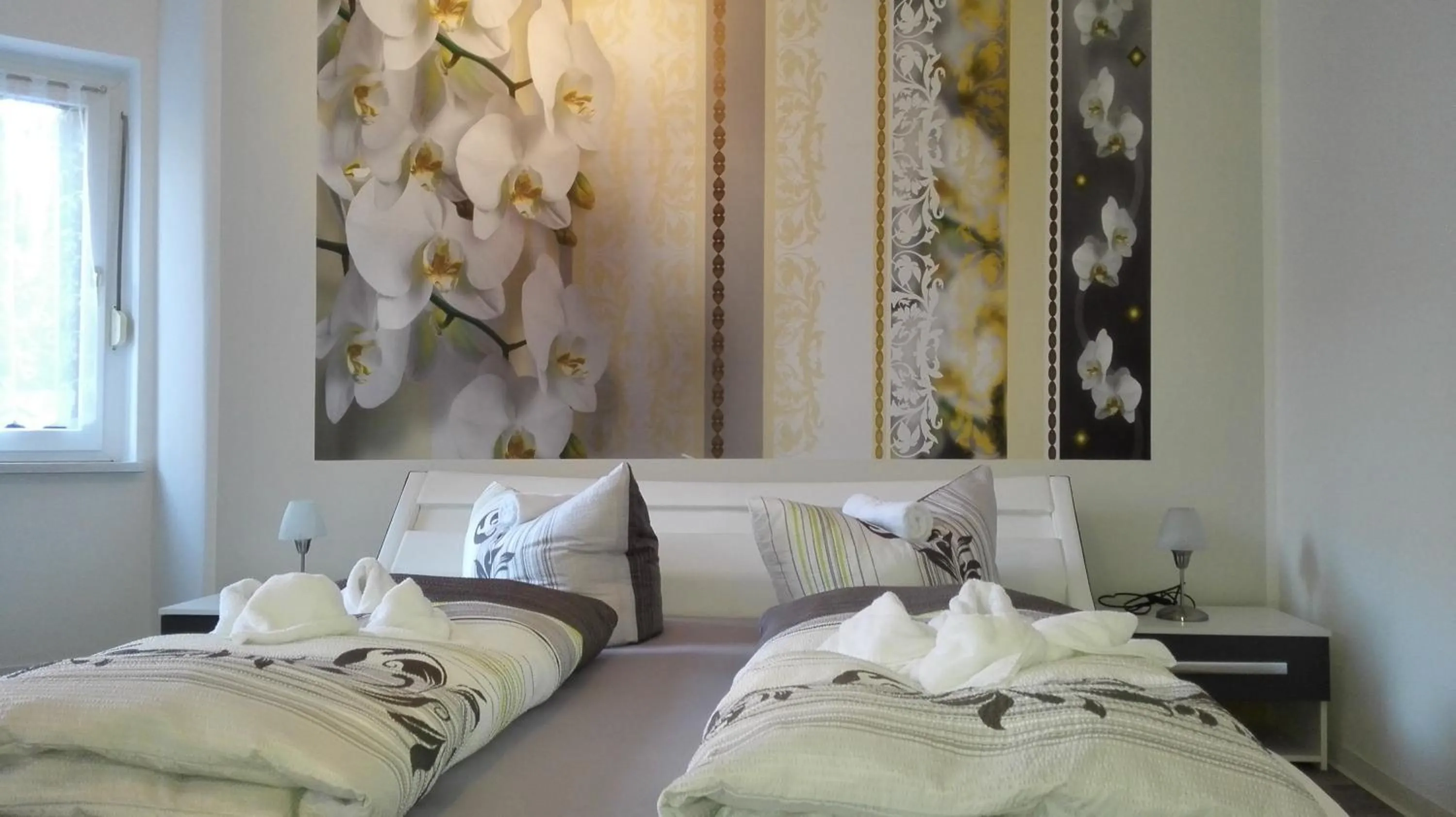 Bed in Hotel Villa Alice