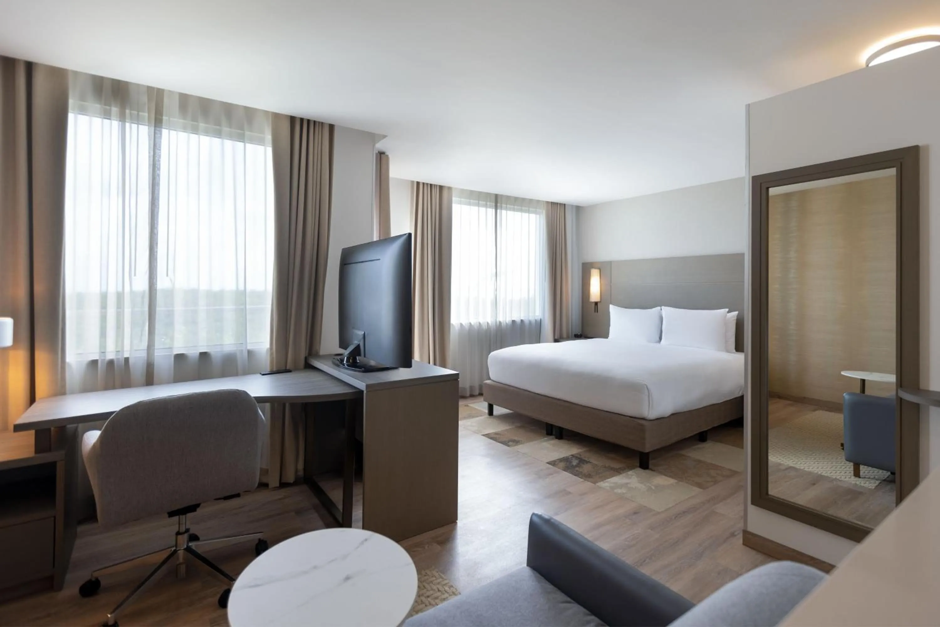 Photo of the whole room, Bed in Residence Inn by Marriott Playa del Carmen