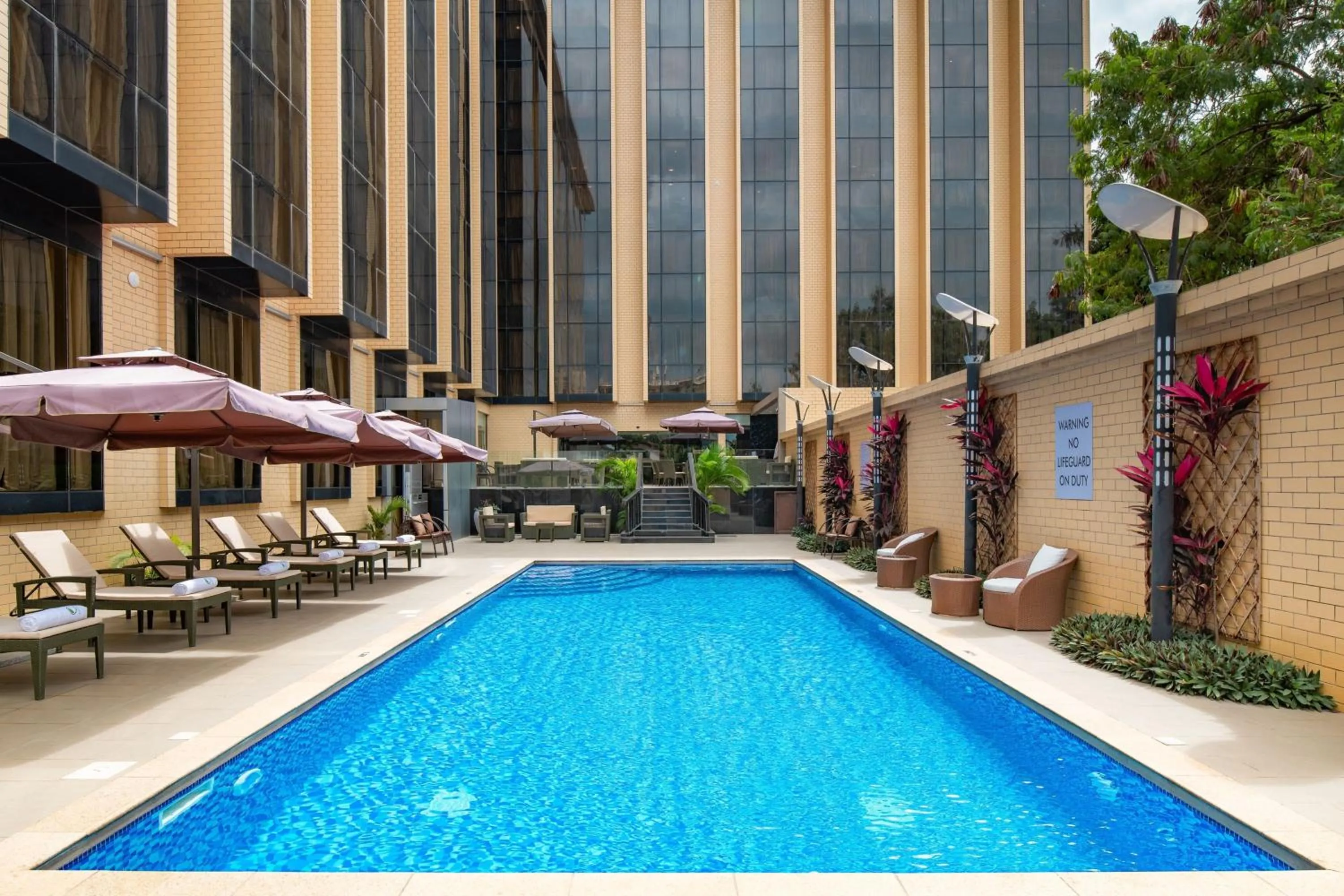 Swimming pool in Element by Westin Hotel Dar es Salaam