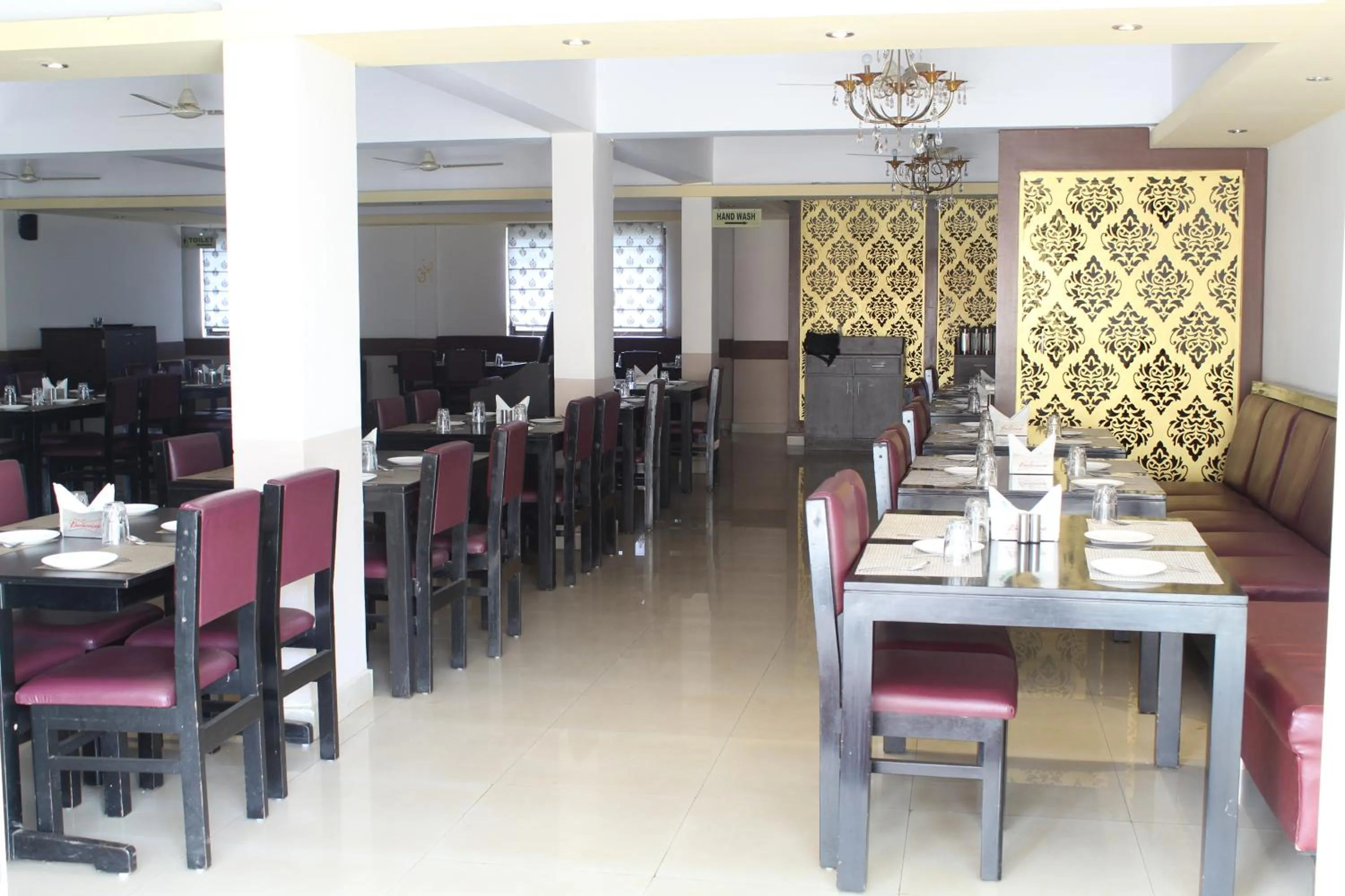 Restaurant/places to eat in THE NISARGA GRAND