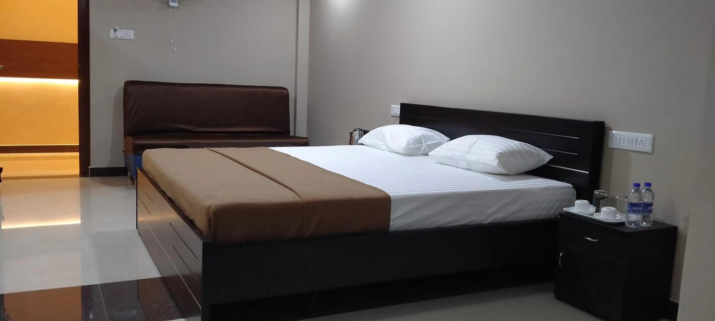 Bed in THE NISARGA GRAND