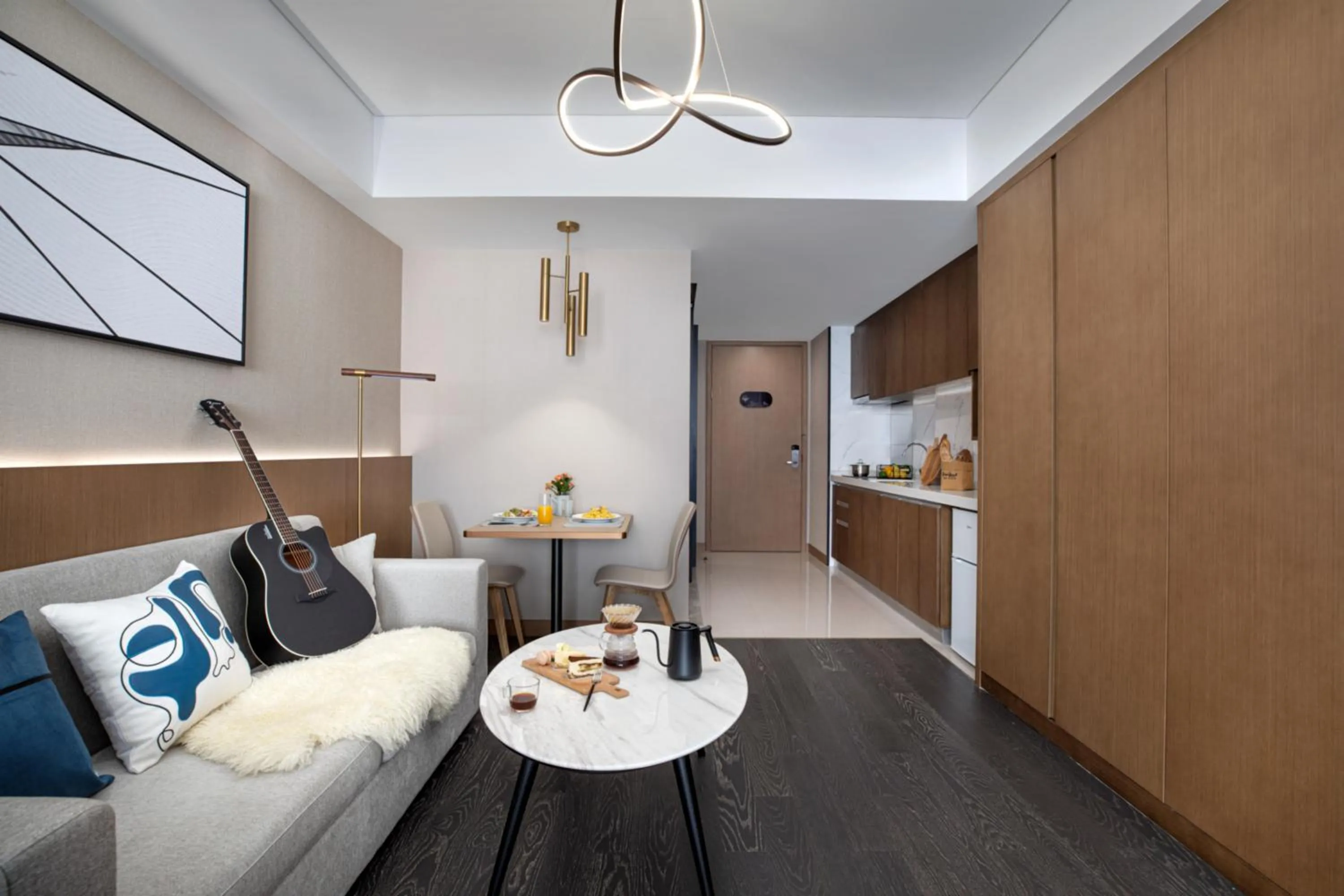 Living room in Citadines New District Wuxi