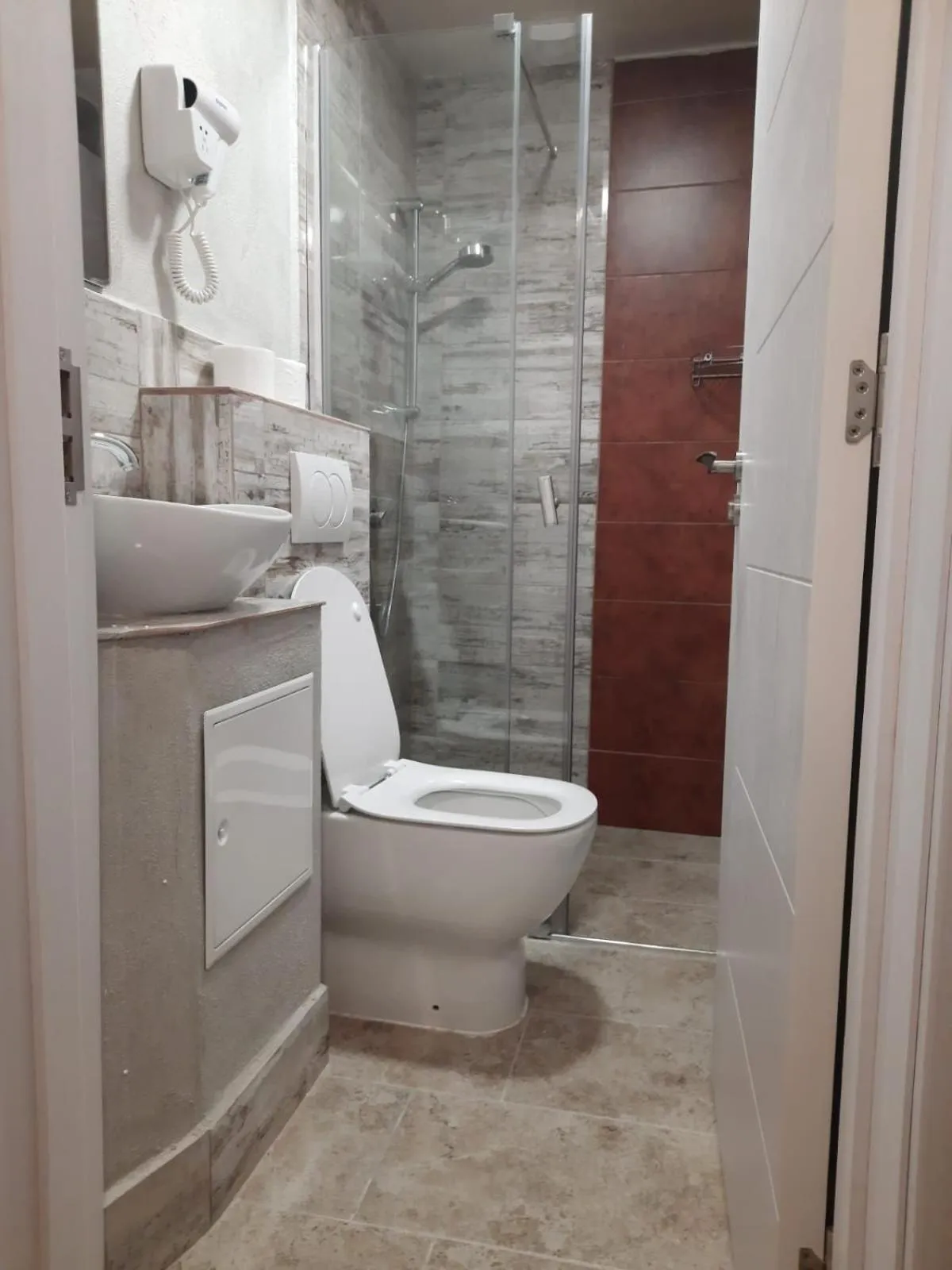 Shower in NEW GENERATION HOSTEL Prague center