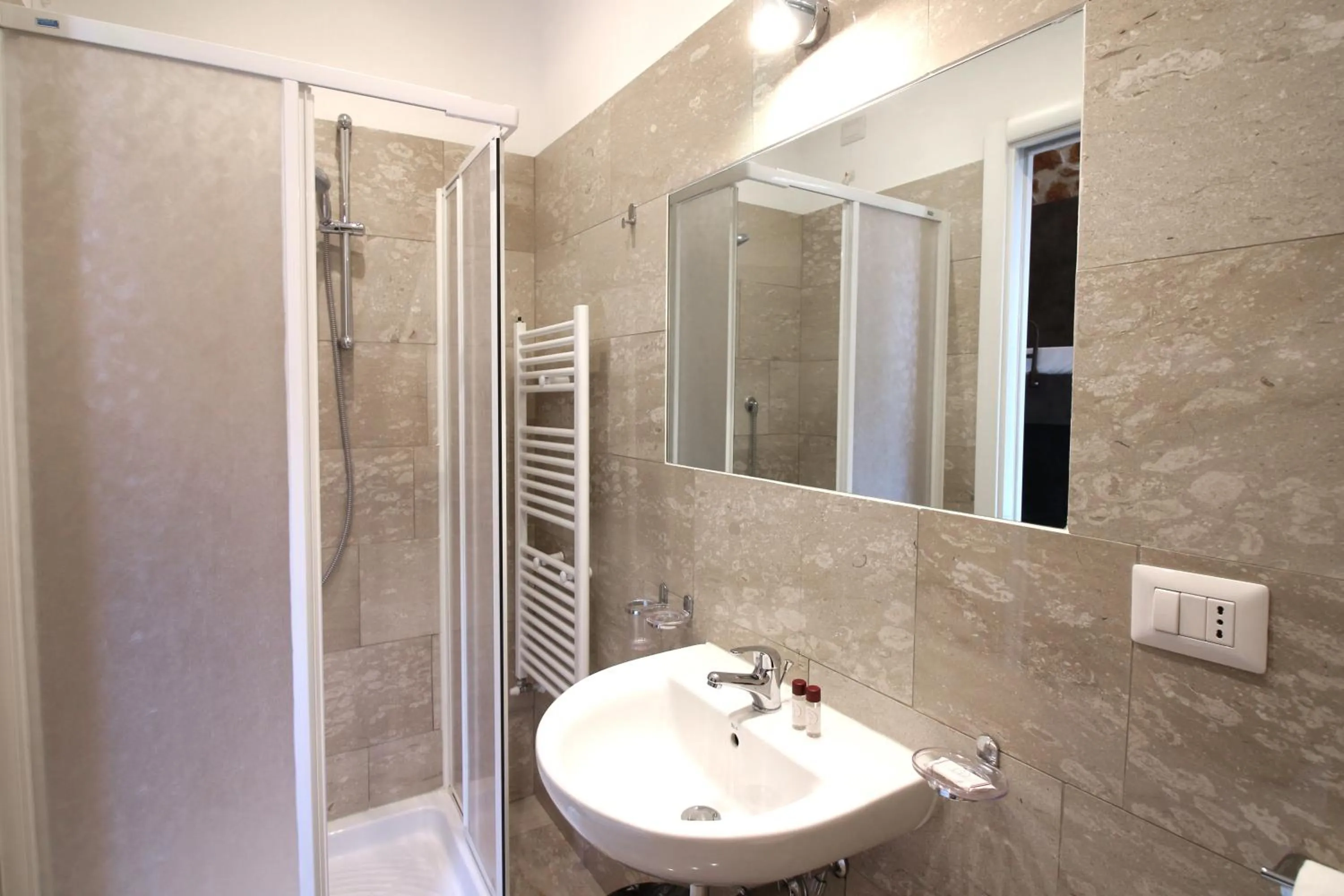 Bathroom in NEW GENERATION HOSTEL Prague center