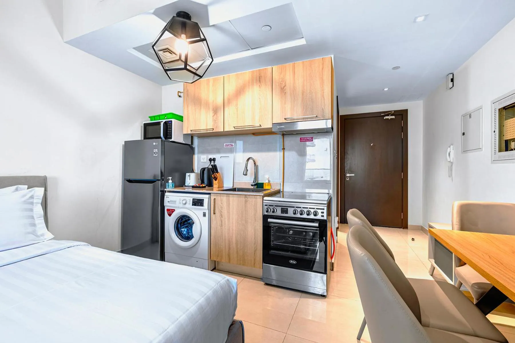 Bed in Unlock Metropolis Business Bay