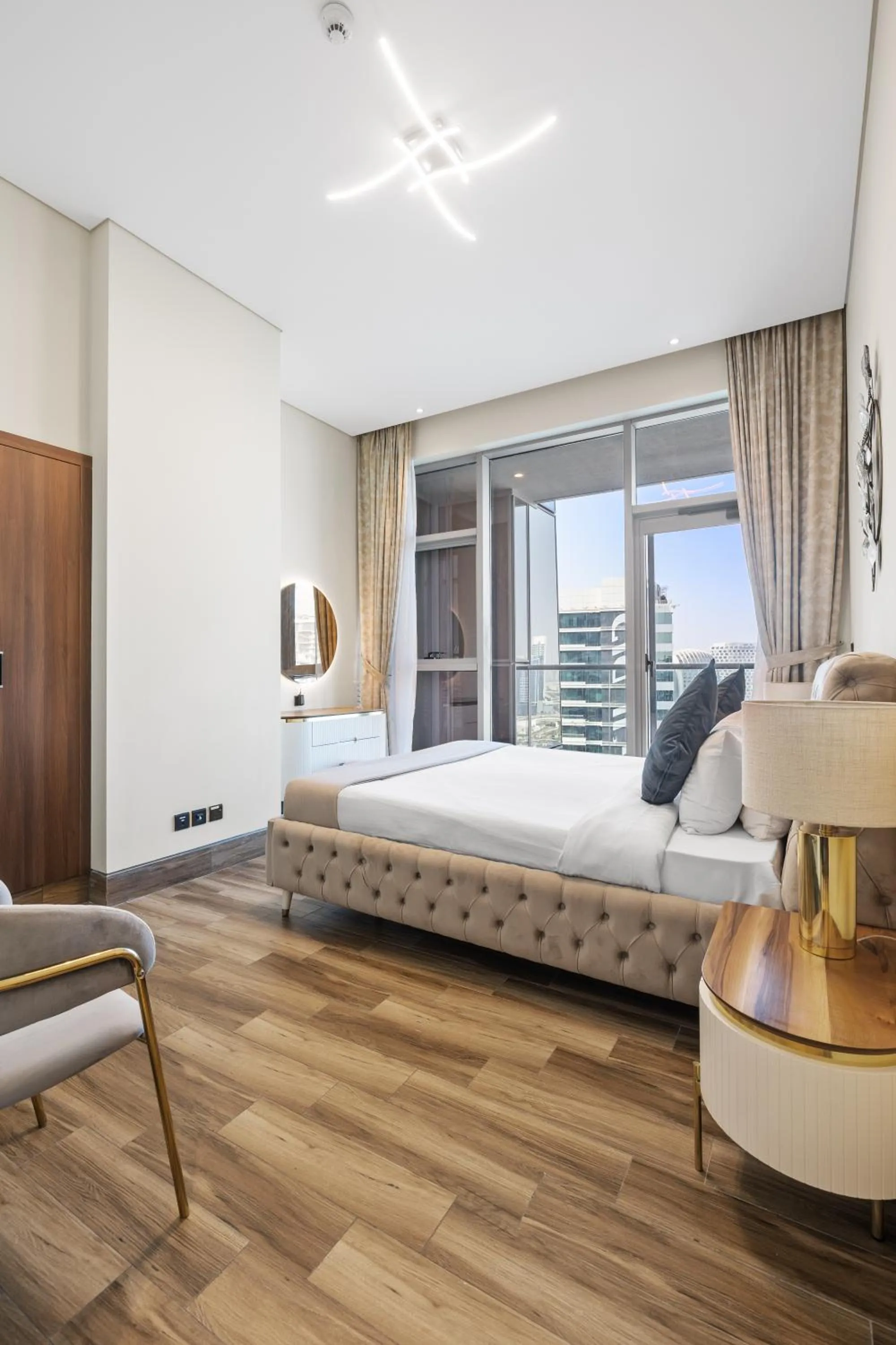 Bed in Unlock J One Downtown Dubai