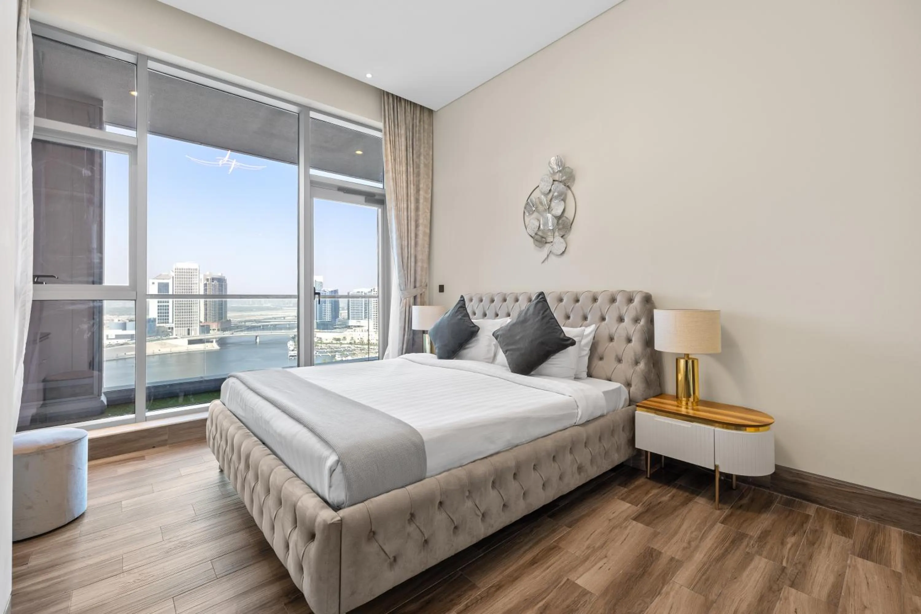 Bed in Unlock J One Downtown Dubai