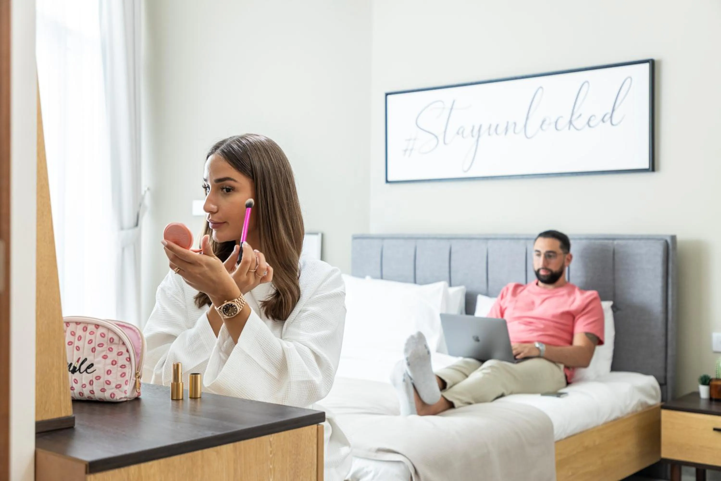 Bed in Unlock Waters Edge