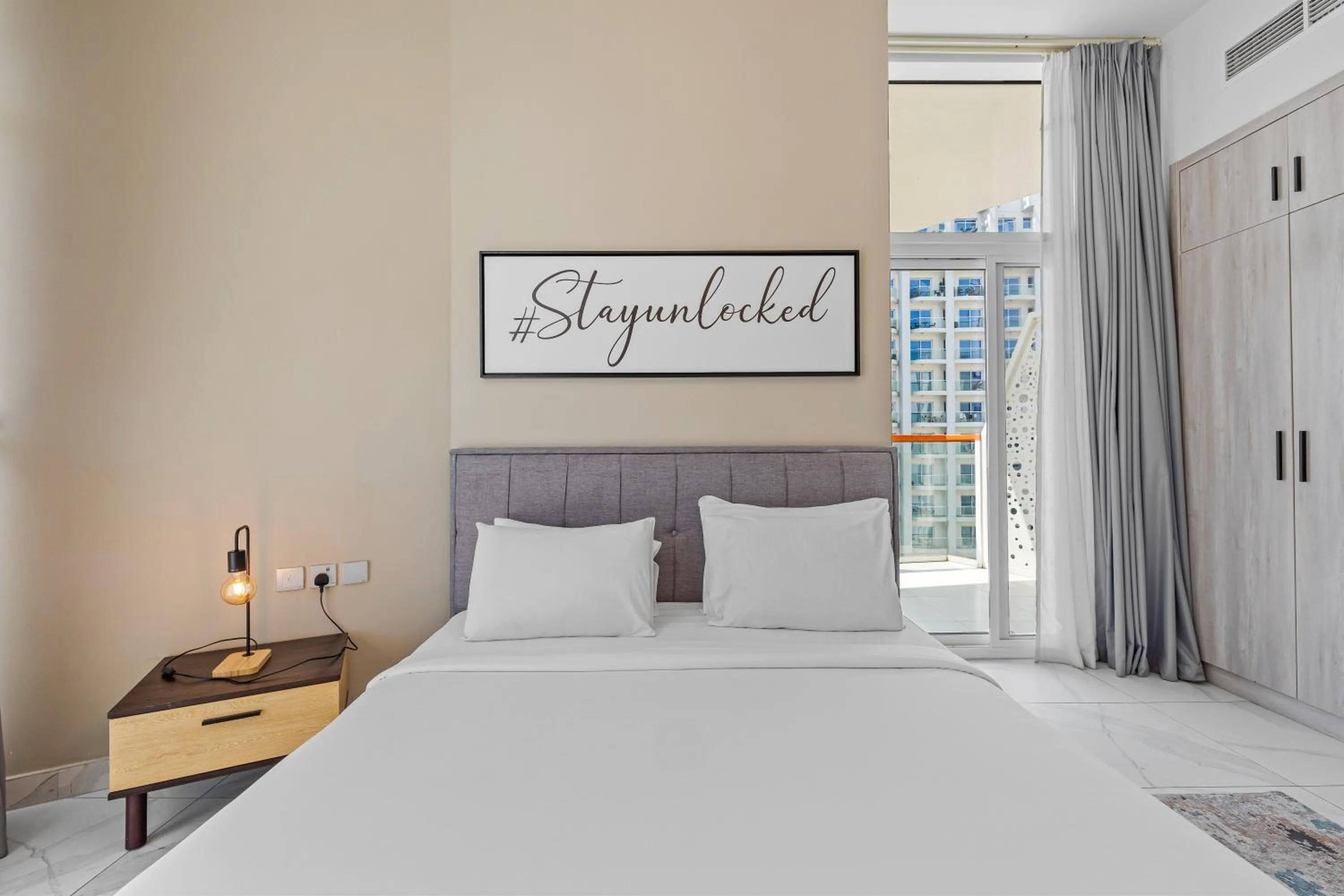 Bed in Unlock Waters Edge