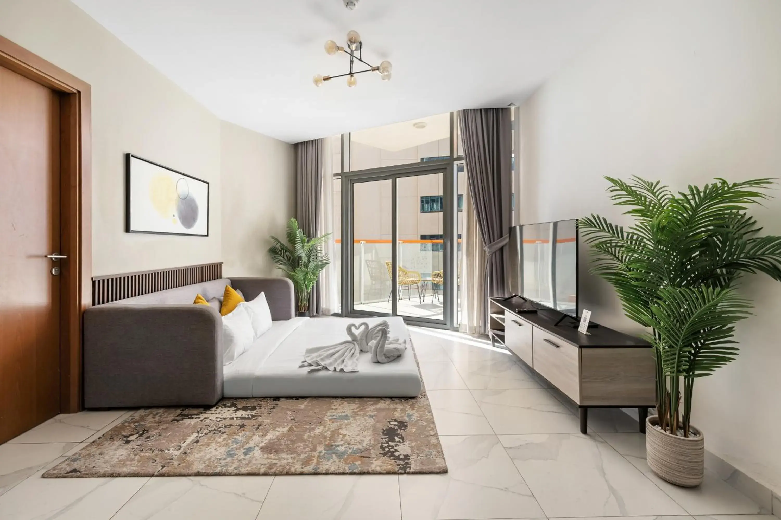 One Bedroom family apartment with Burj Khalifa View in Unlock Waters Edge One Bedroom family apartment with Burj Khalifa View in Unlock Waters Edge