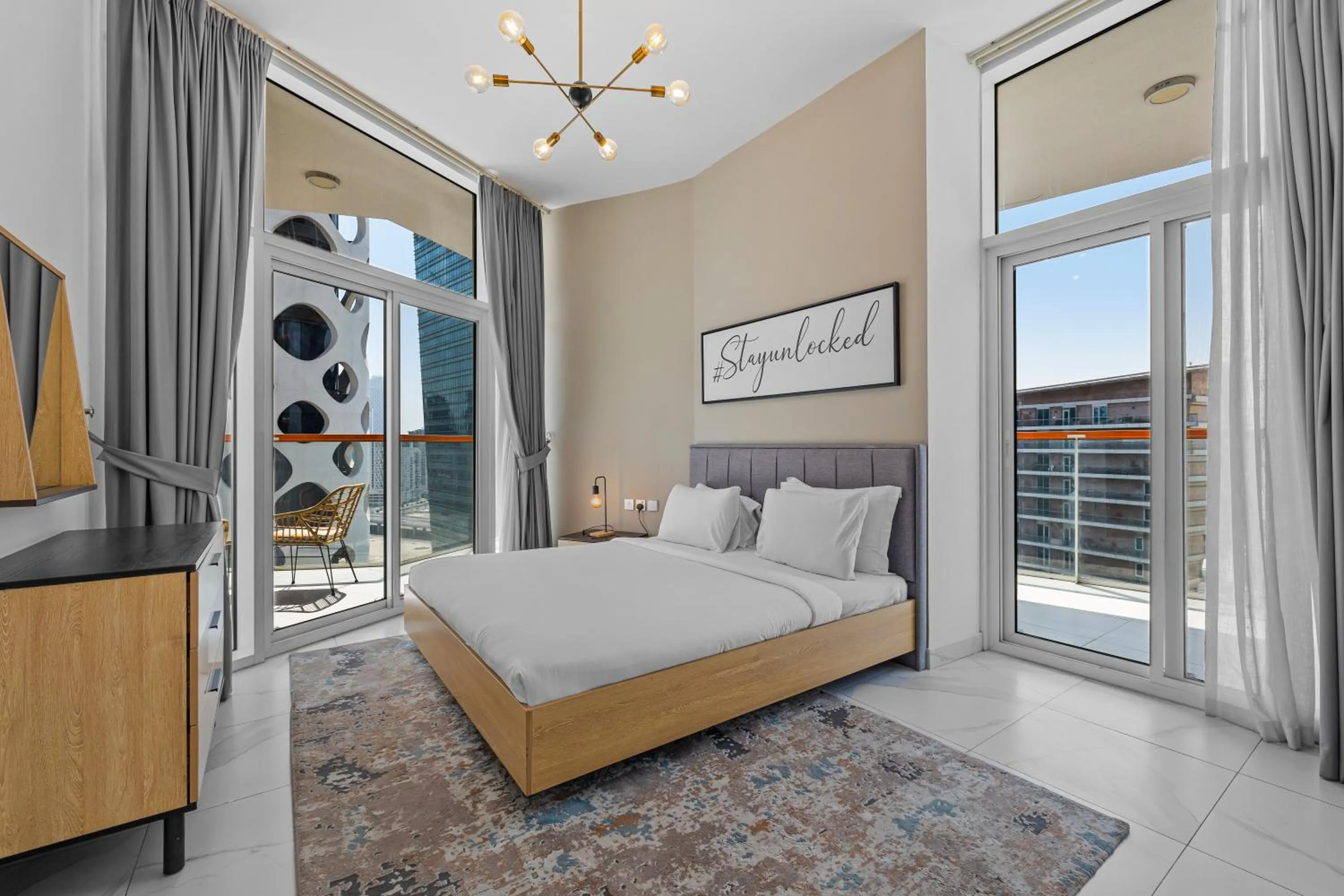 Bed in Unlock Waters Edge