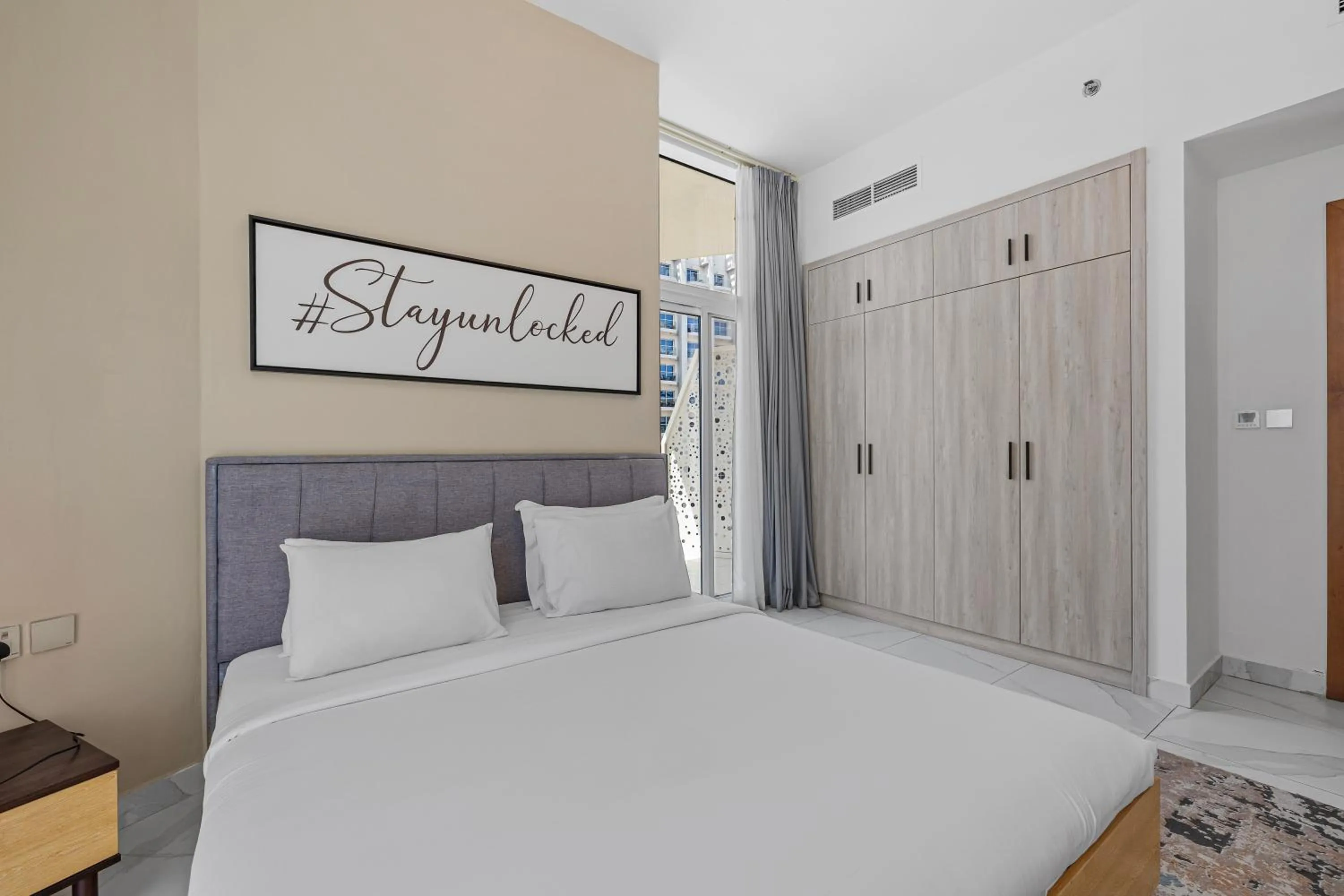 Bed in Unlock Waters Edge