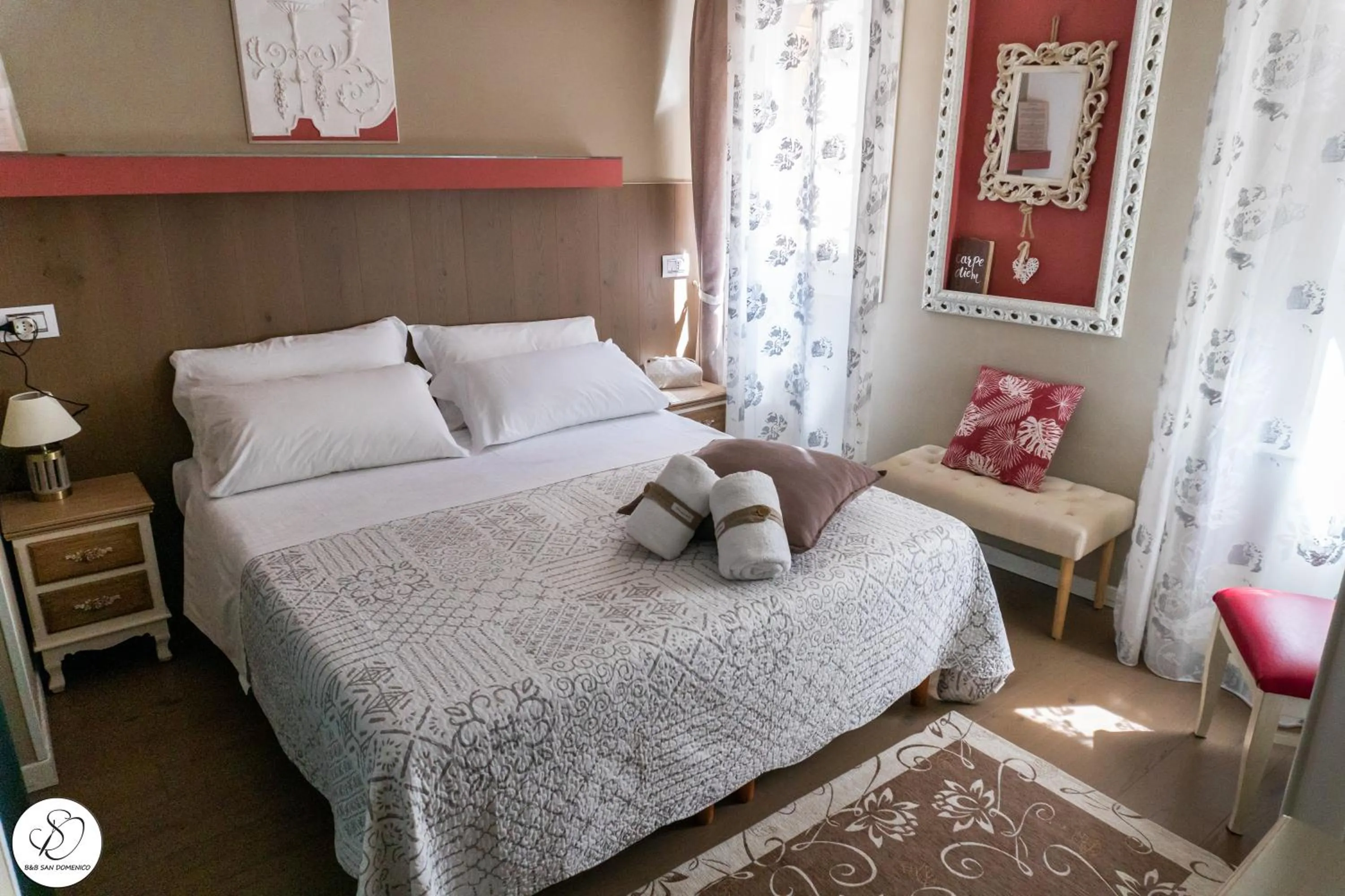 Bed in B & B San Domenico