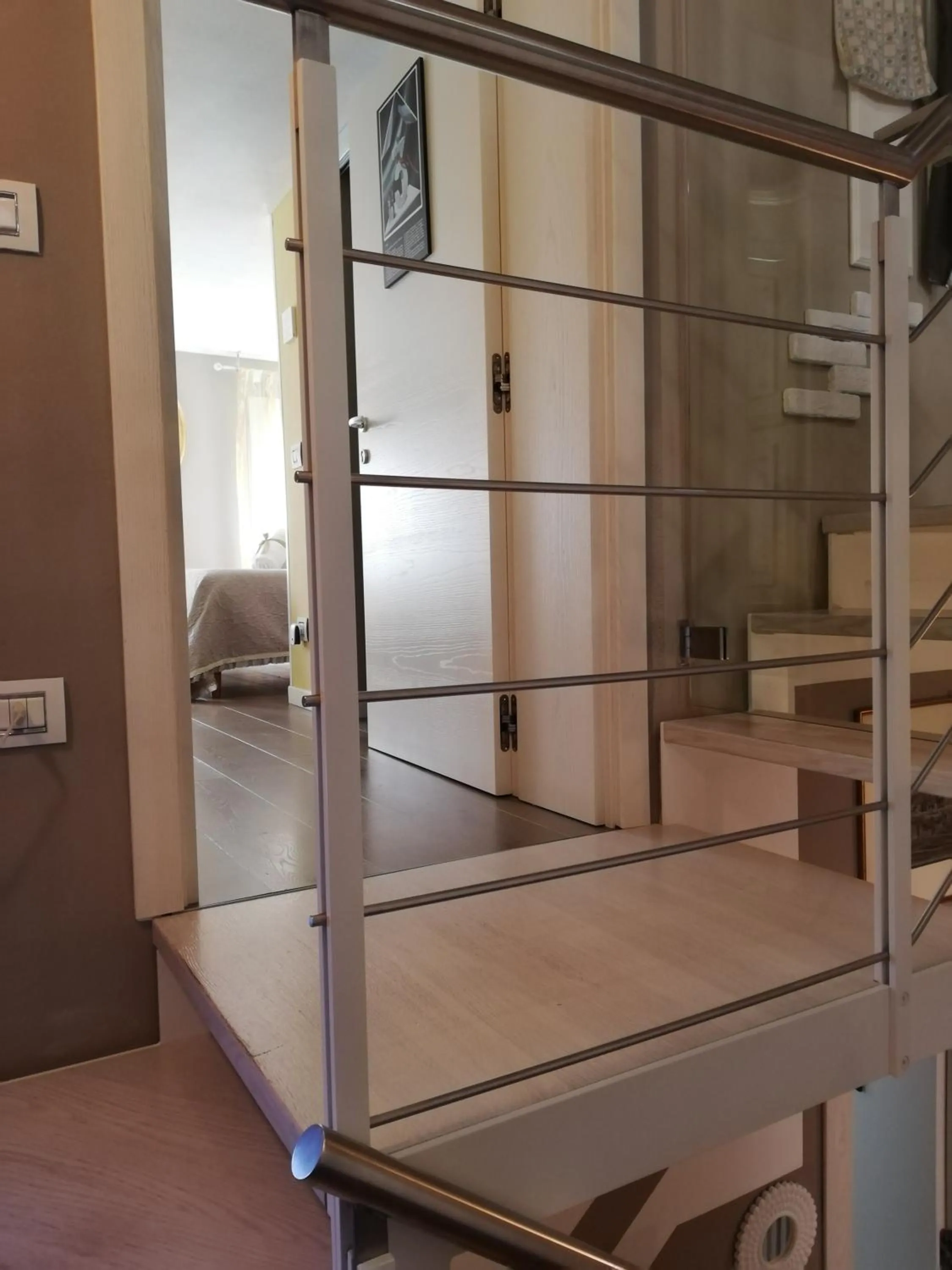 Patio, Bed in B & B San Domenico