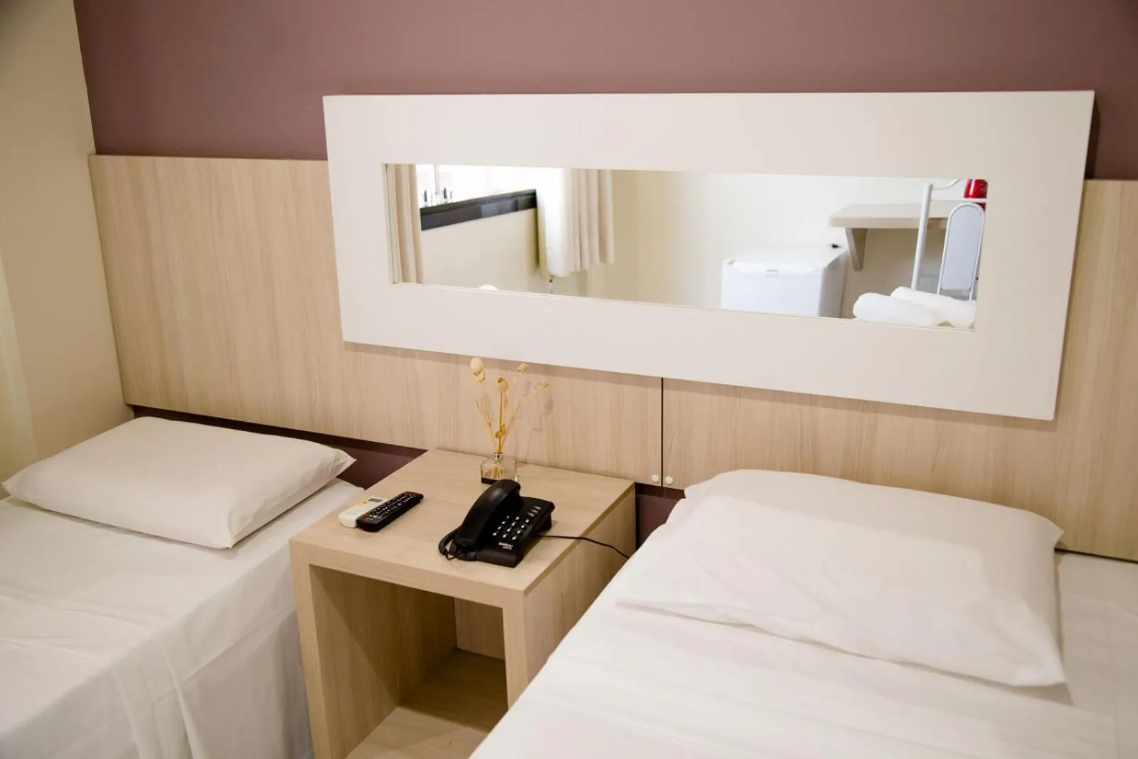 Bed in Eunapolis Plaza Hotel