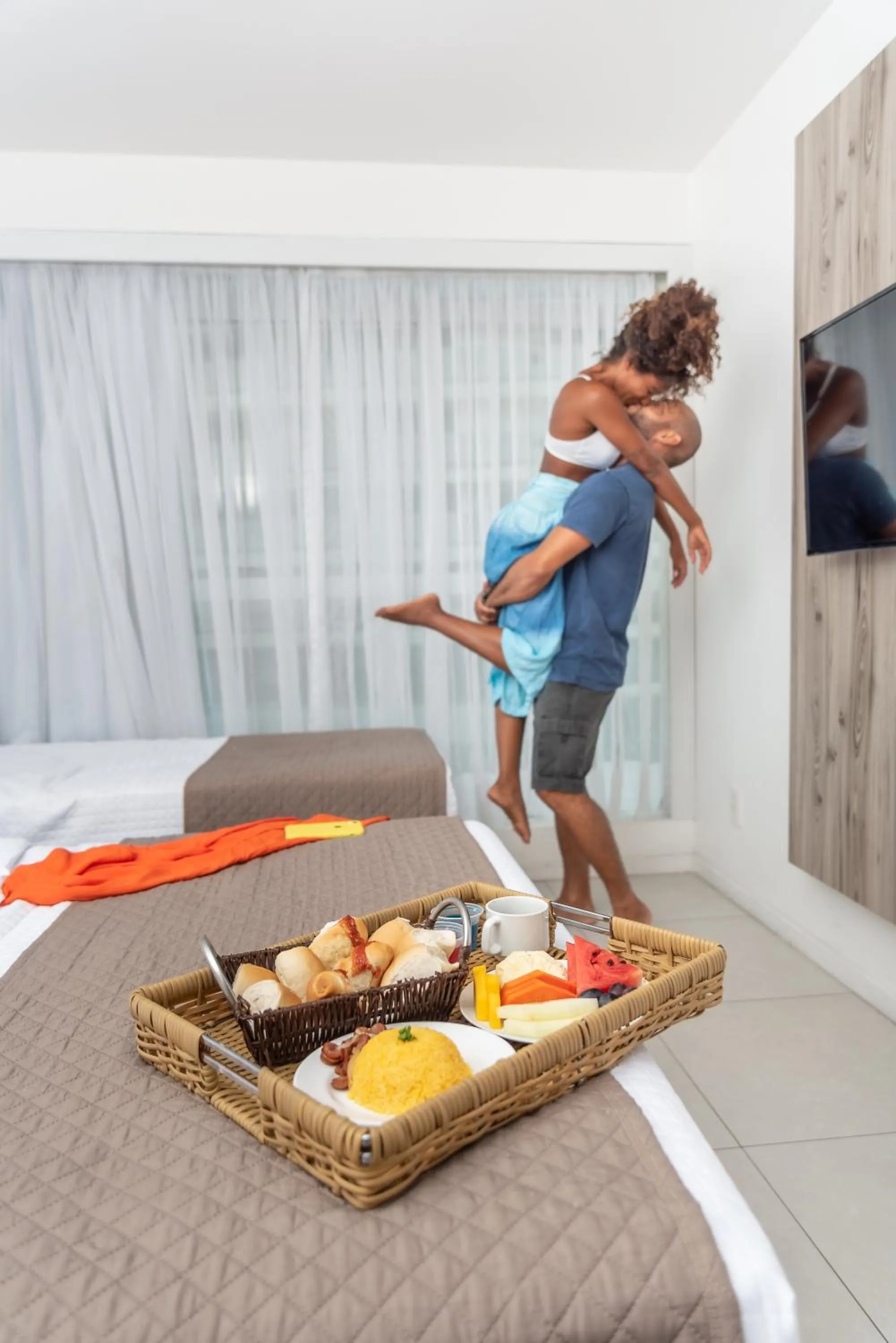 People, Bed in Hotel Praia Bonita Jatiúca