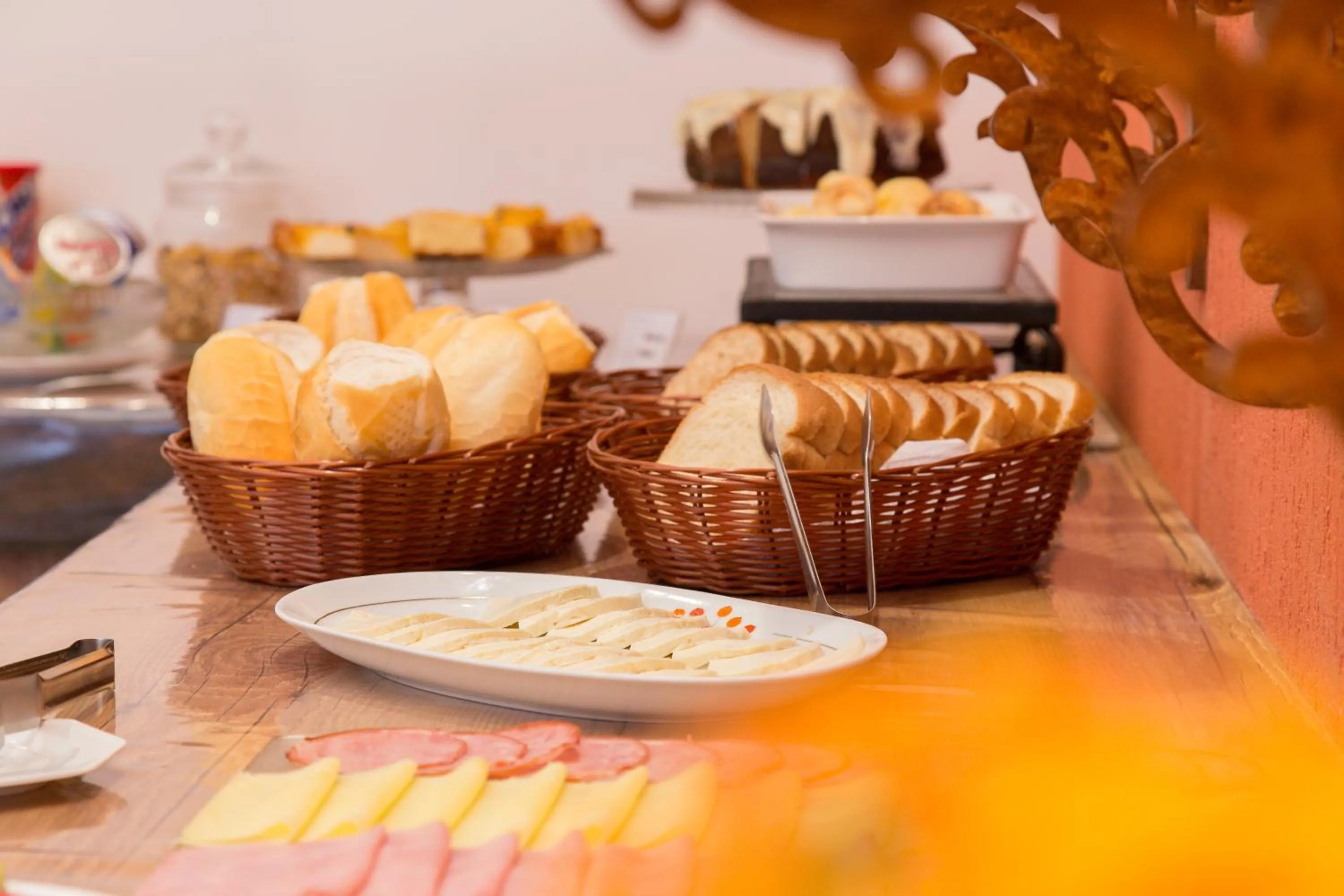 Food and drinks in Pousada Recanto Feliz