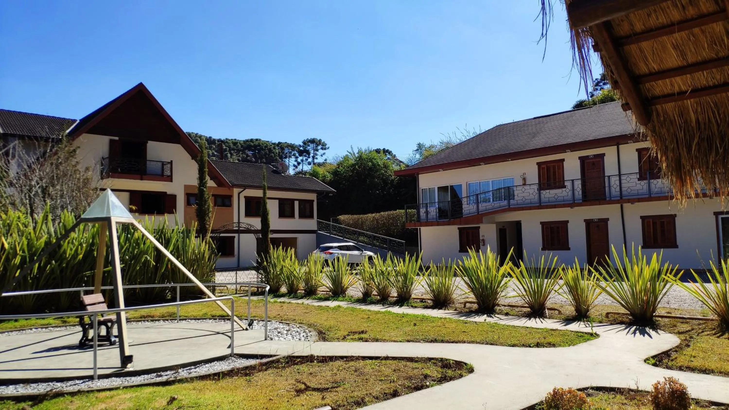 Garden in Pousada Recanto Feliz