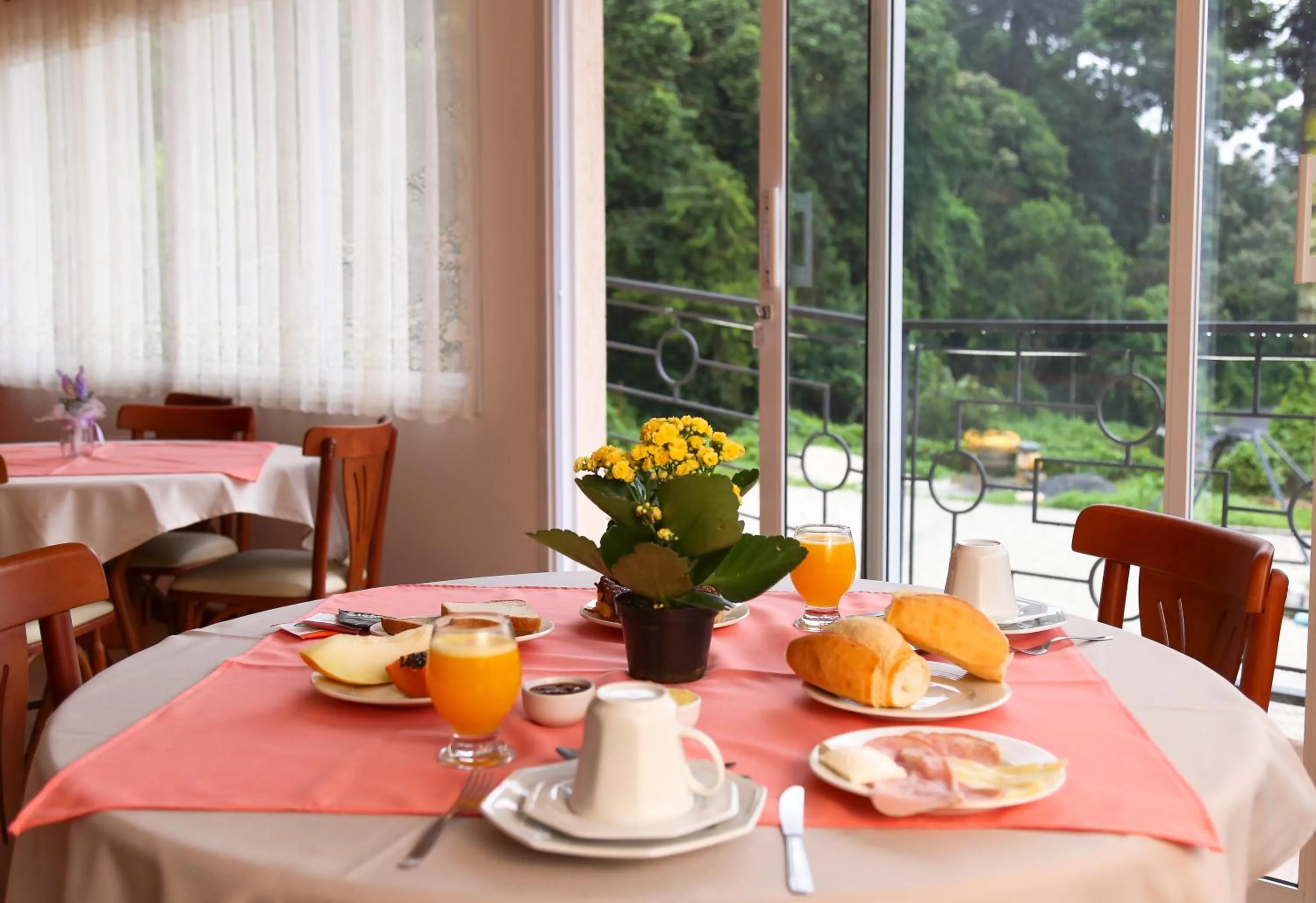 Restaurant/places to eat in Pousada Recanto Feliz