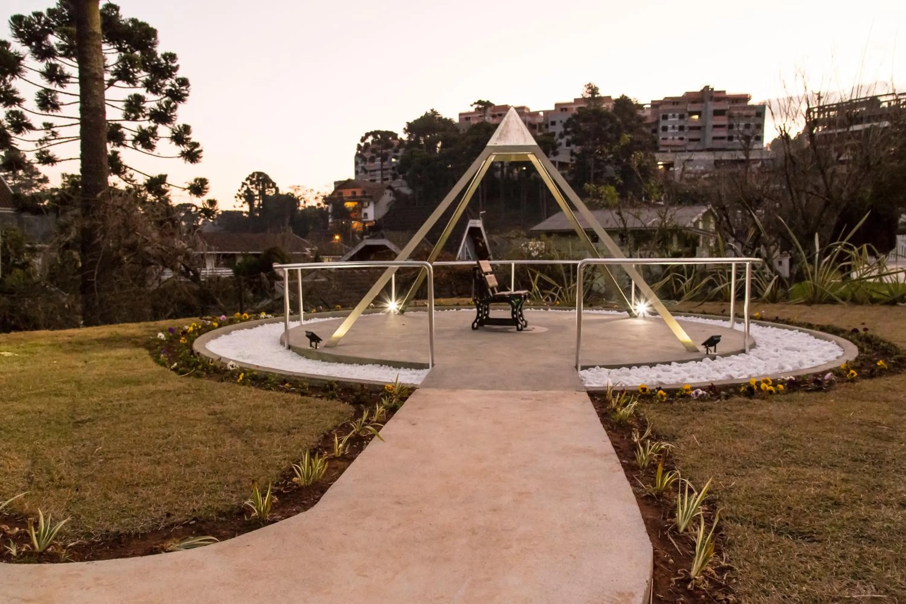 Garden in Pousada Recanto Feliz