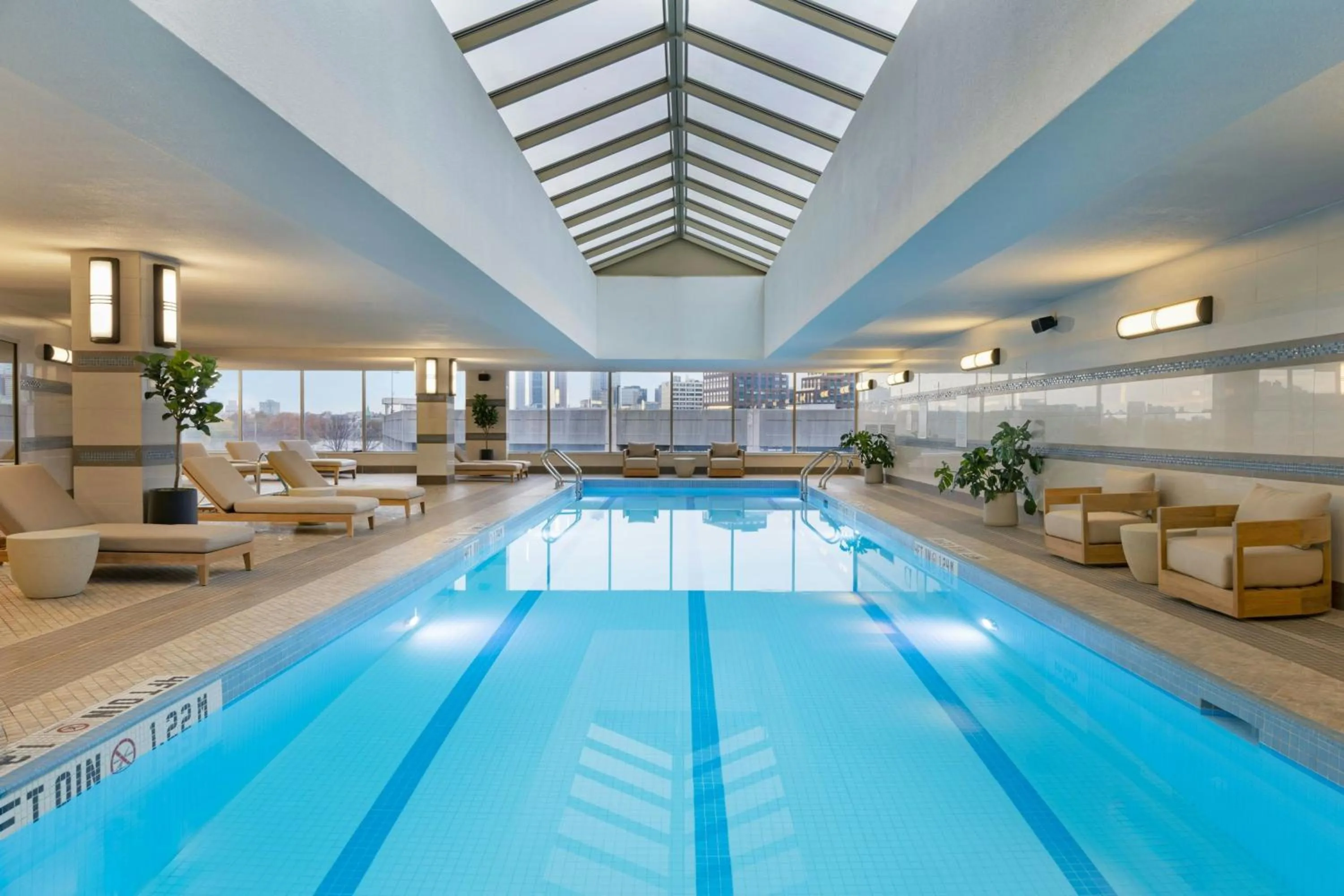 Swimming pool in The Westin Jersey City Newport