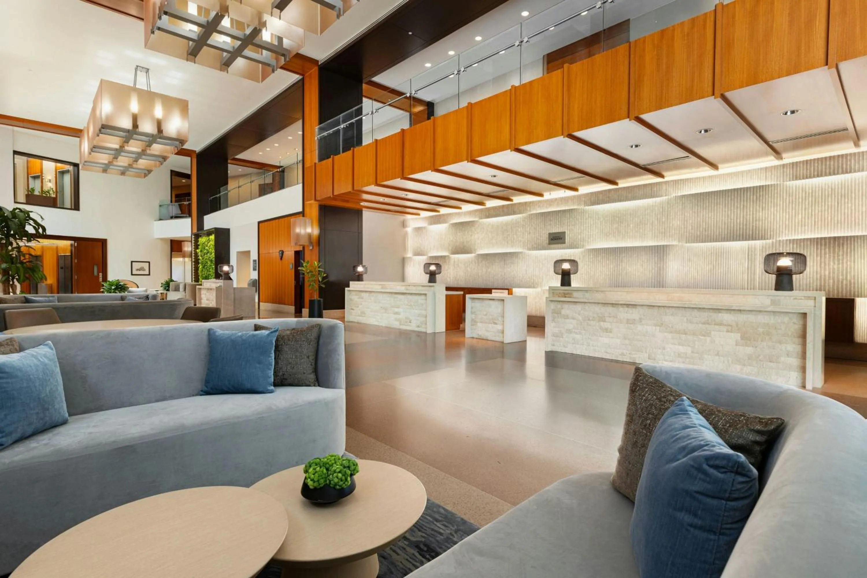 Lobby or reception in The Westin Jersey City Newport