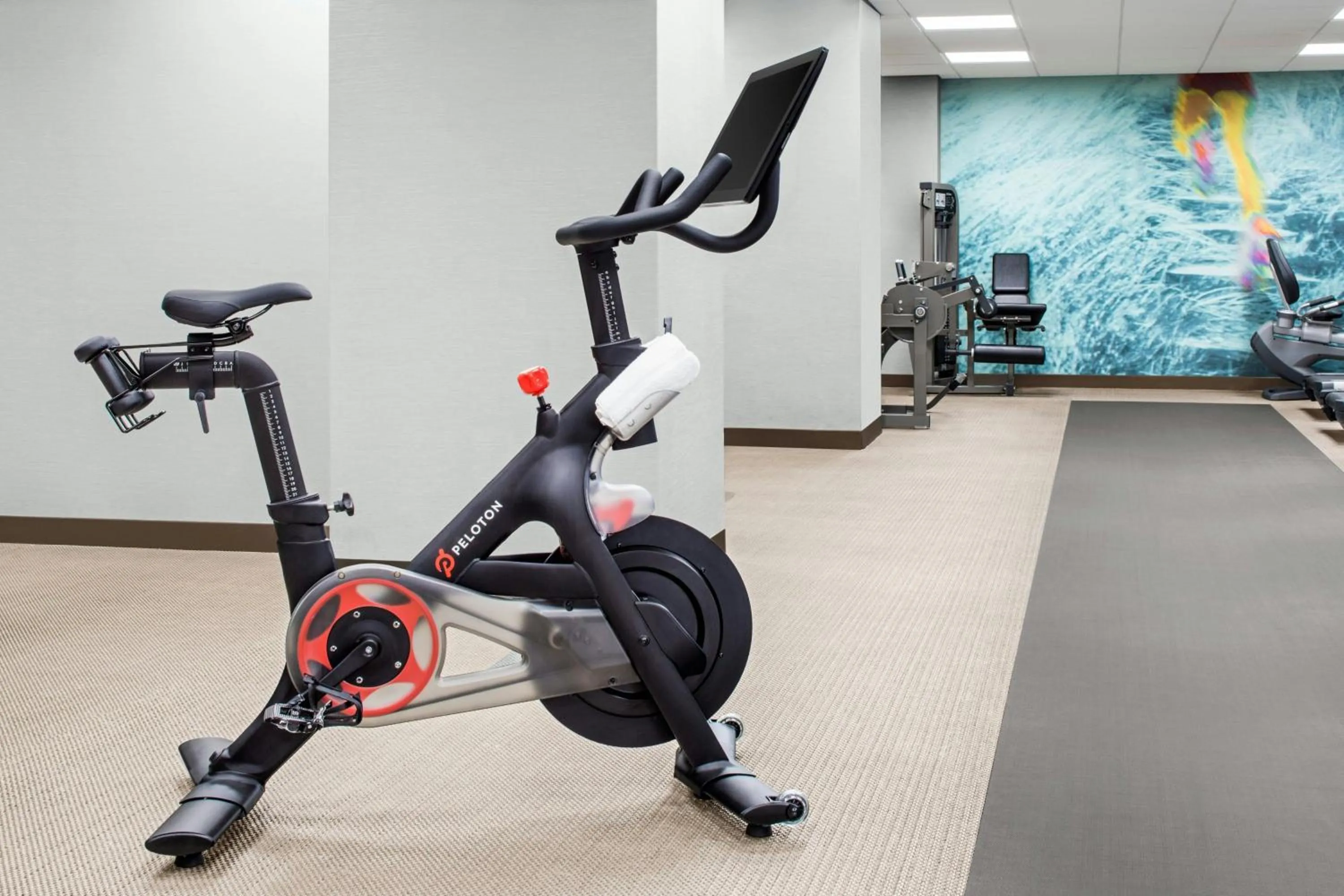 Fitness centre/facilities in The Westin Jersey City Newport