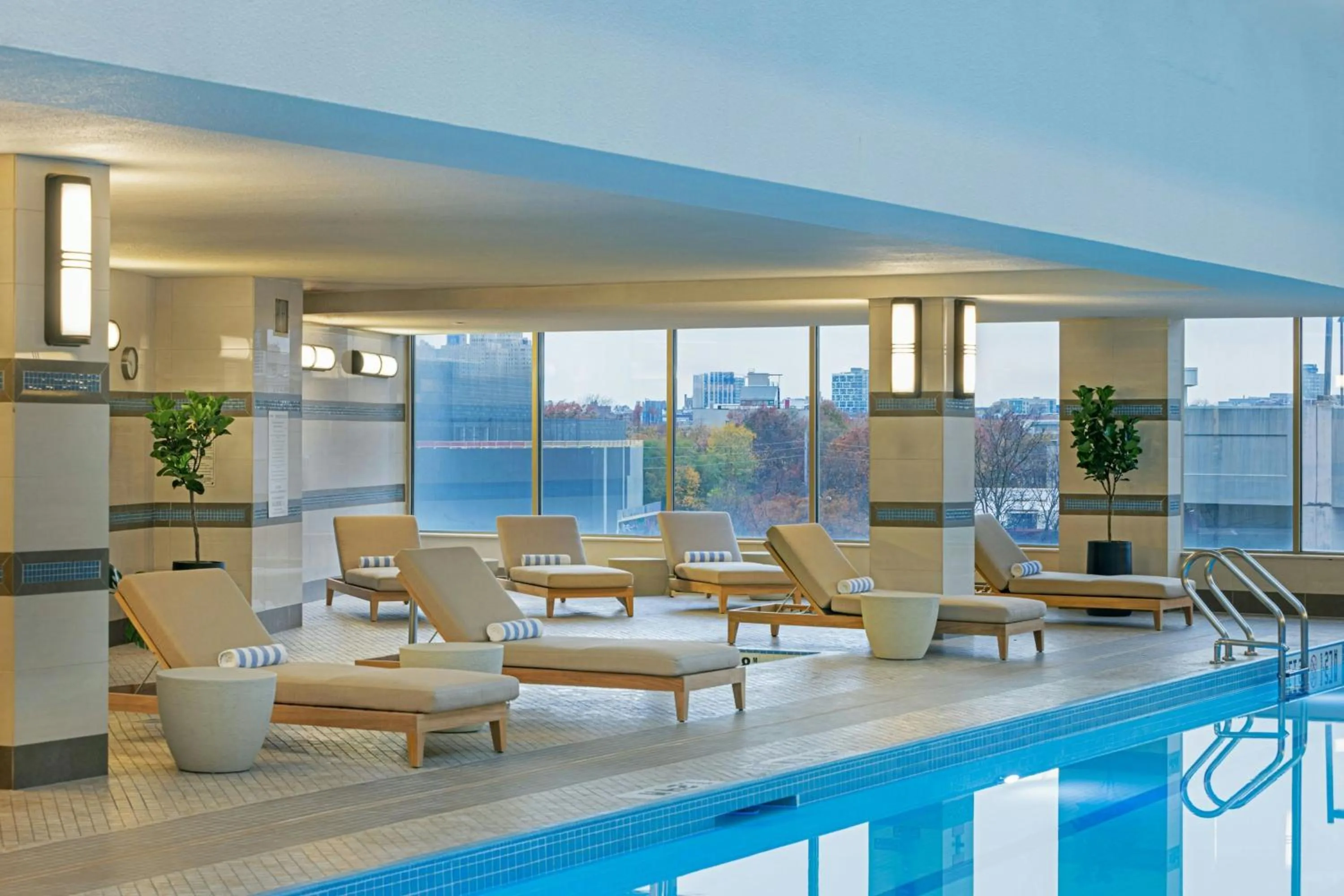 Swimming pool in The Westin Jersey City Newport
