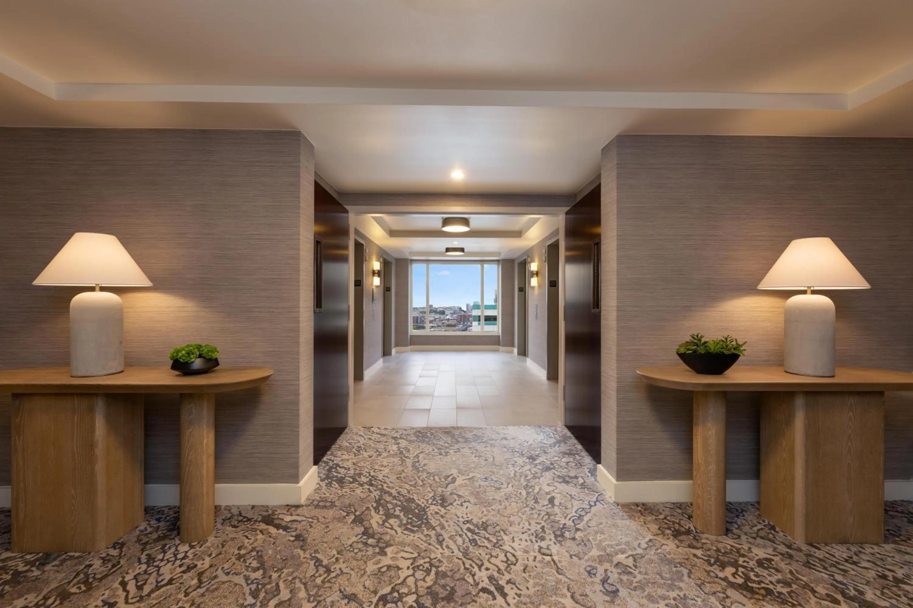 elevator in The Westin Jersey City Newport