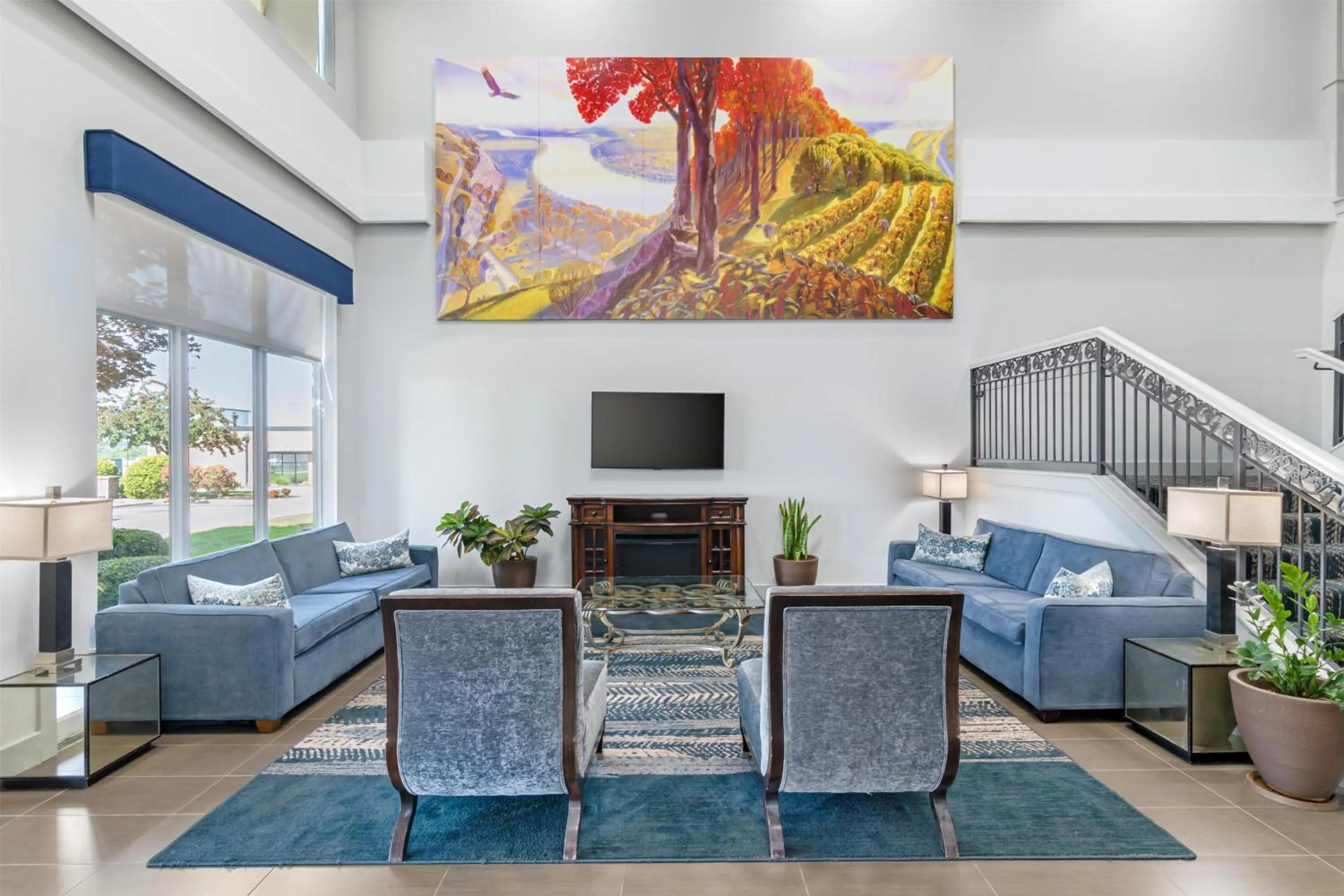 Lobby or reception in Best Western Plus Washington Hotel