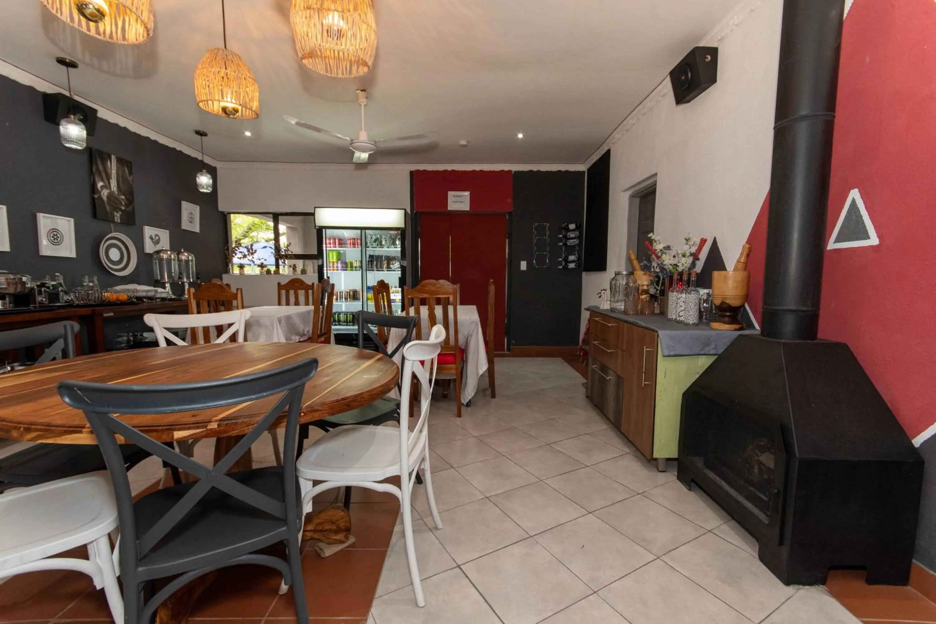 Seating area in Woodpeckers Guest House