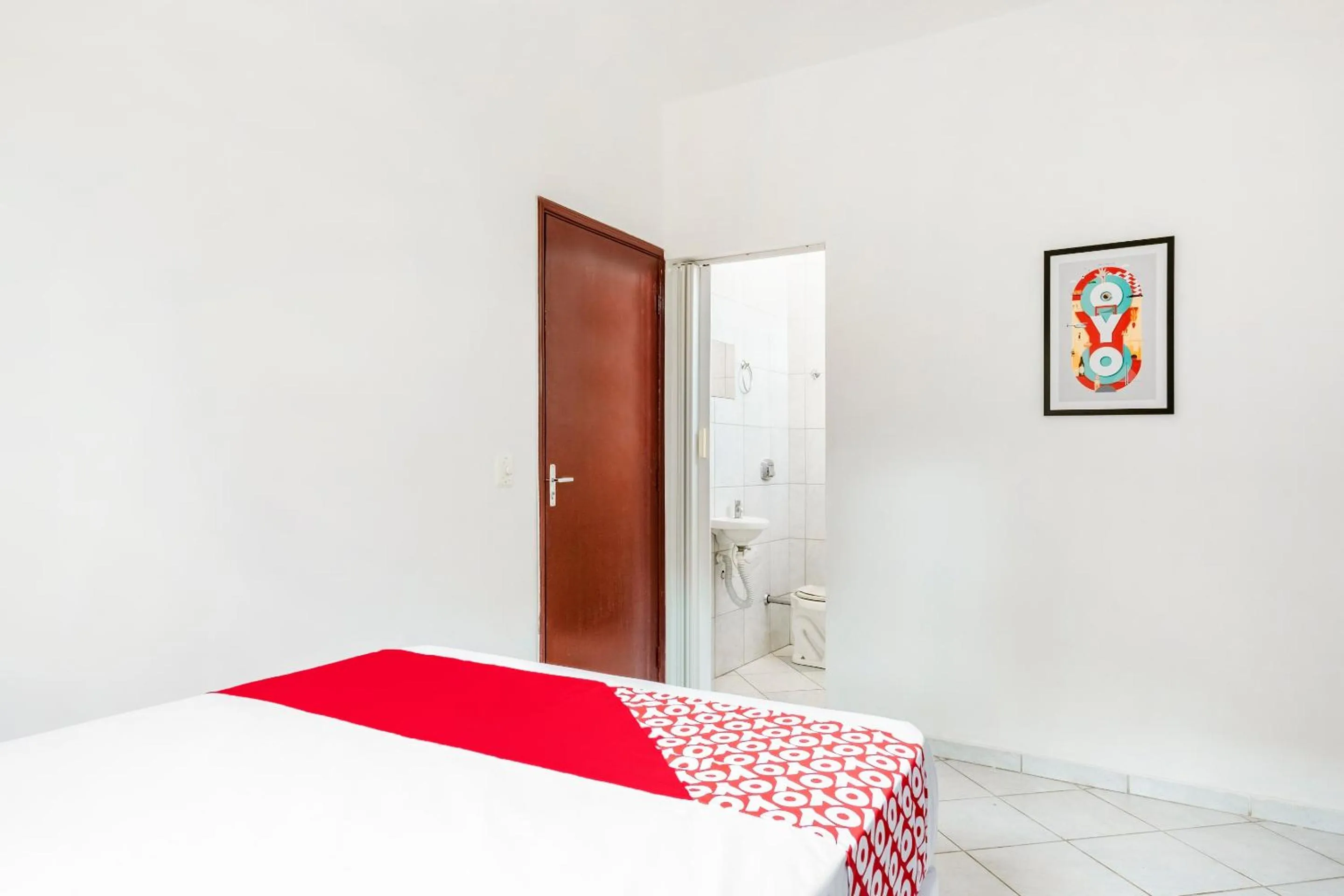 Bedroom, Bed in OYO Pousada Tia Léo Campinas