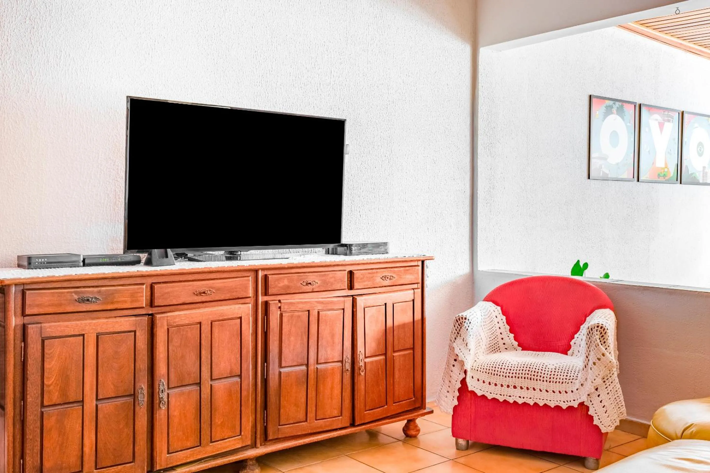 Lobby or reception in OYO Pousada Tia Léo Campinas