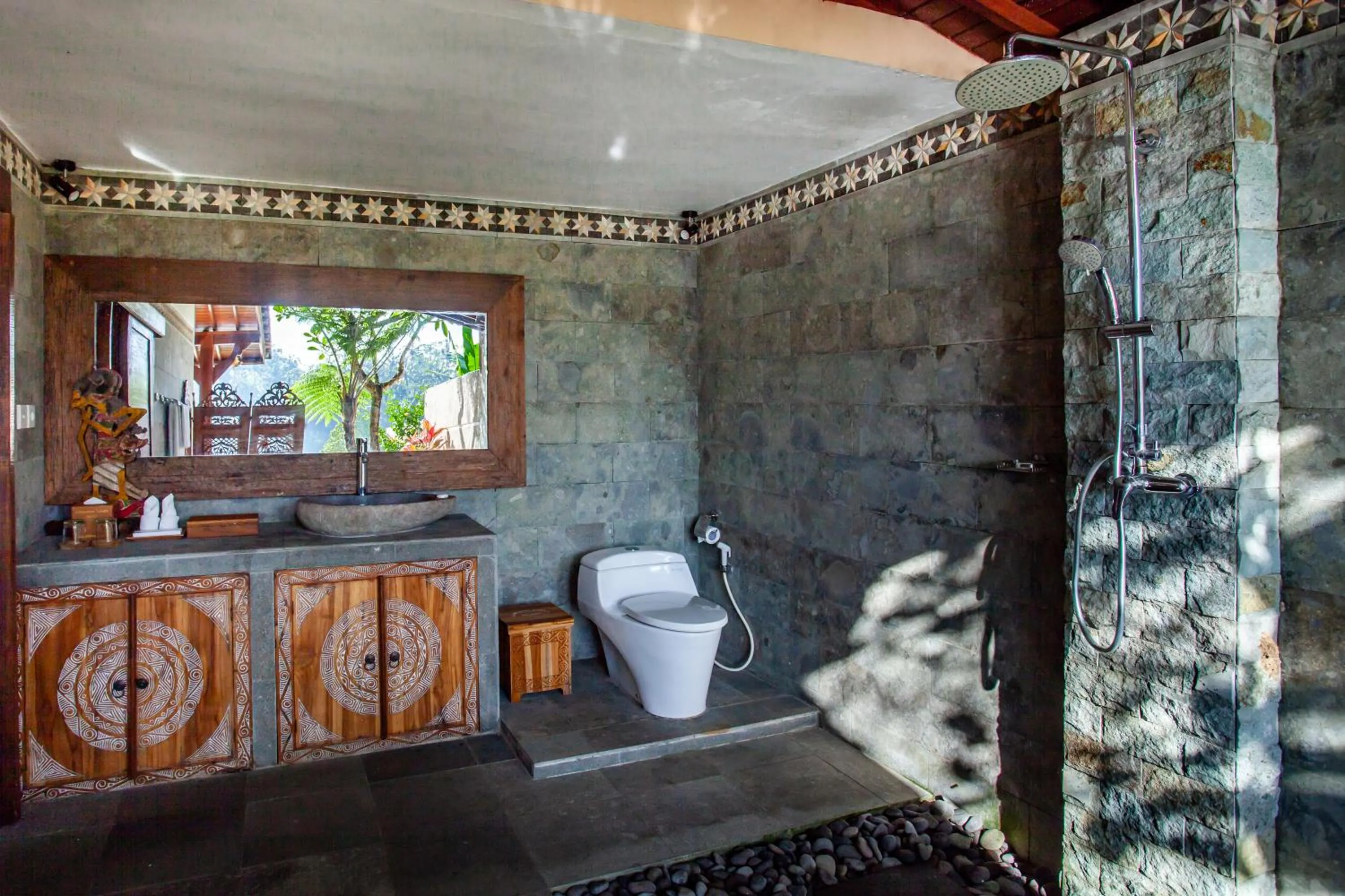 Bathroom in Campuhan Sebatu Resort