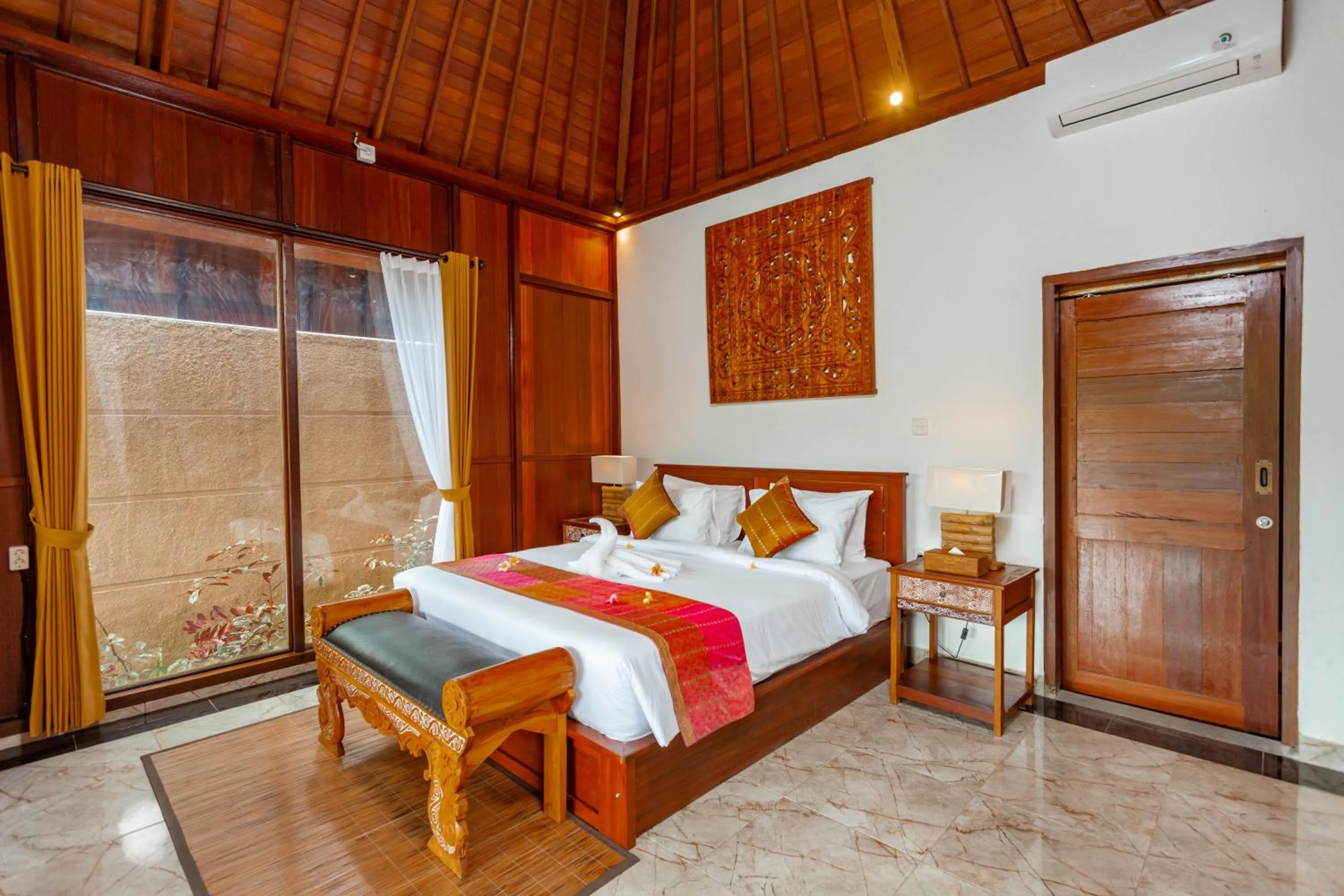 Bed in Campuhan Sebatu Resort