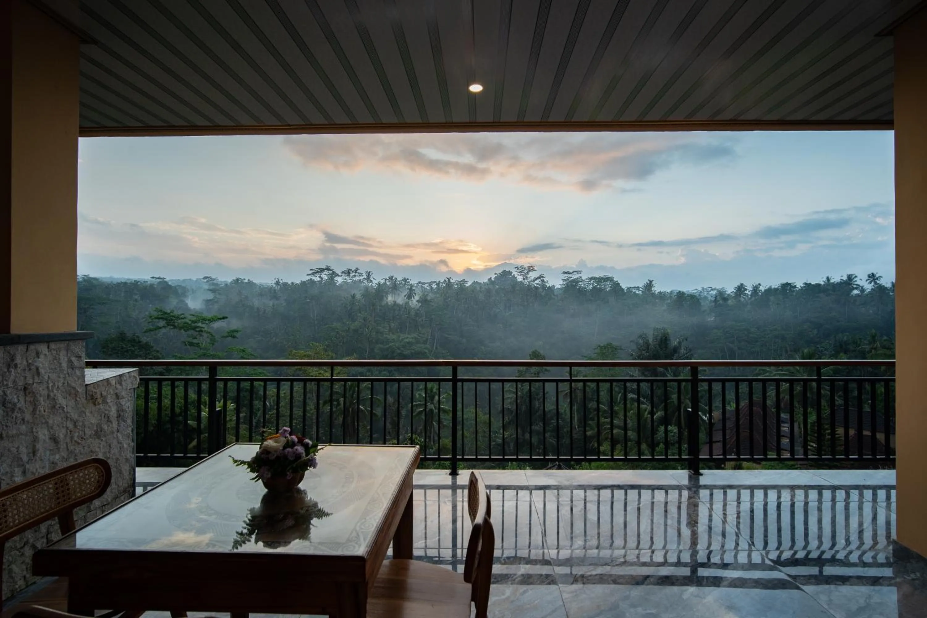 Balcony/Terrace in Campuhan Sebatu Resort