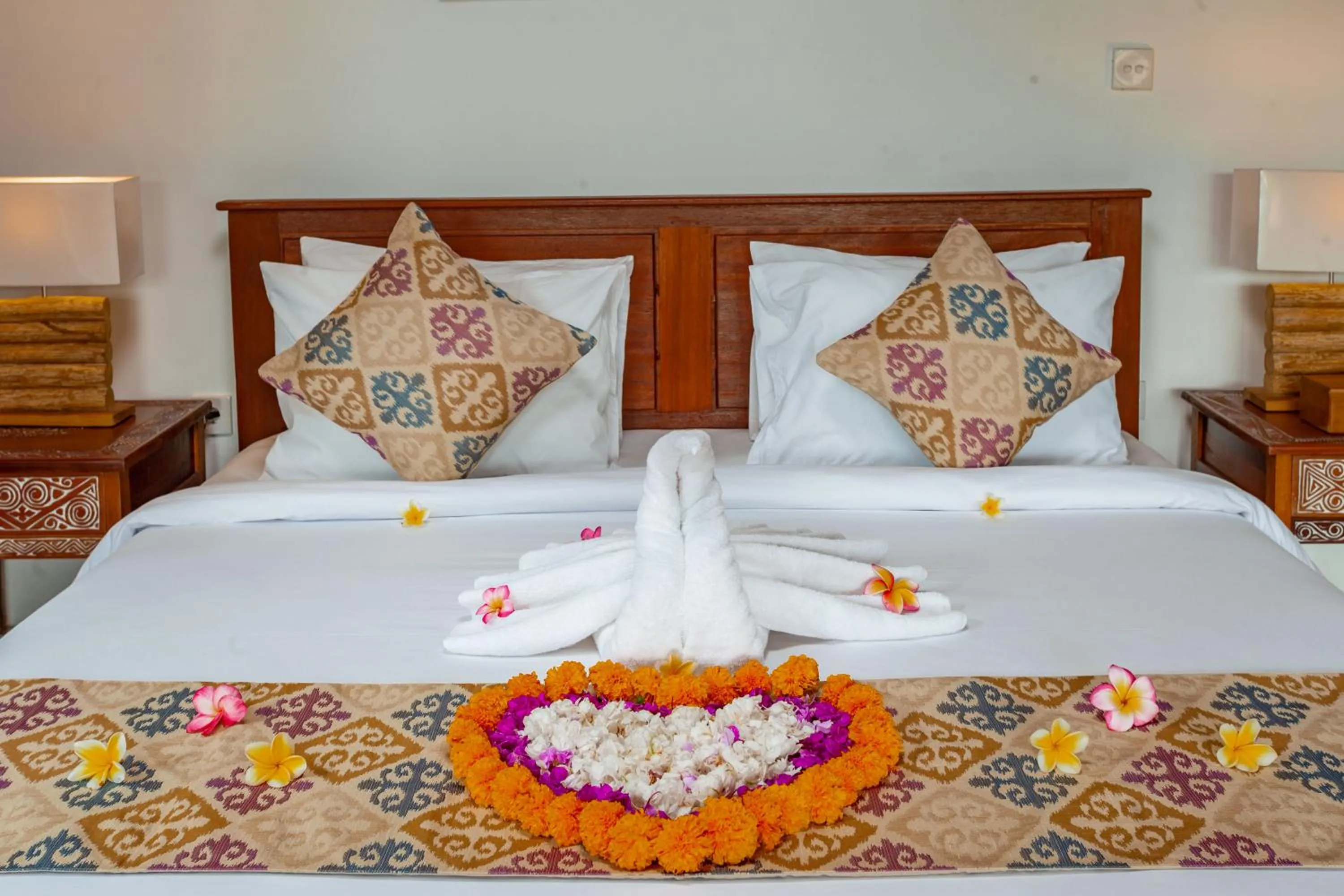 Bed in Campuhan Sebatu Resort