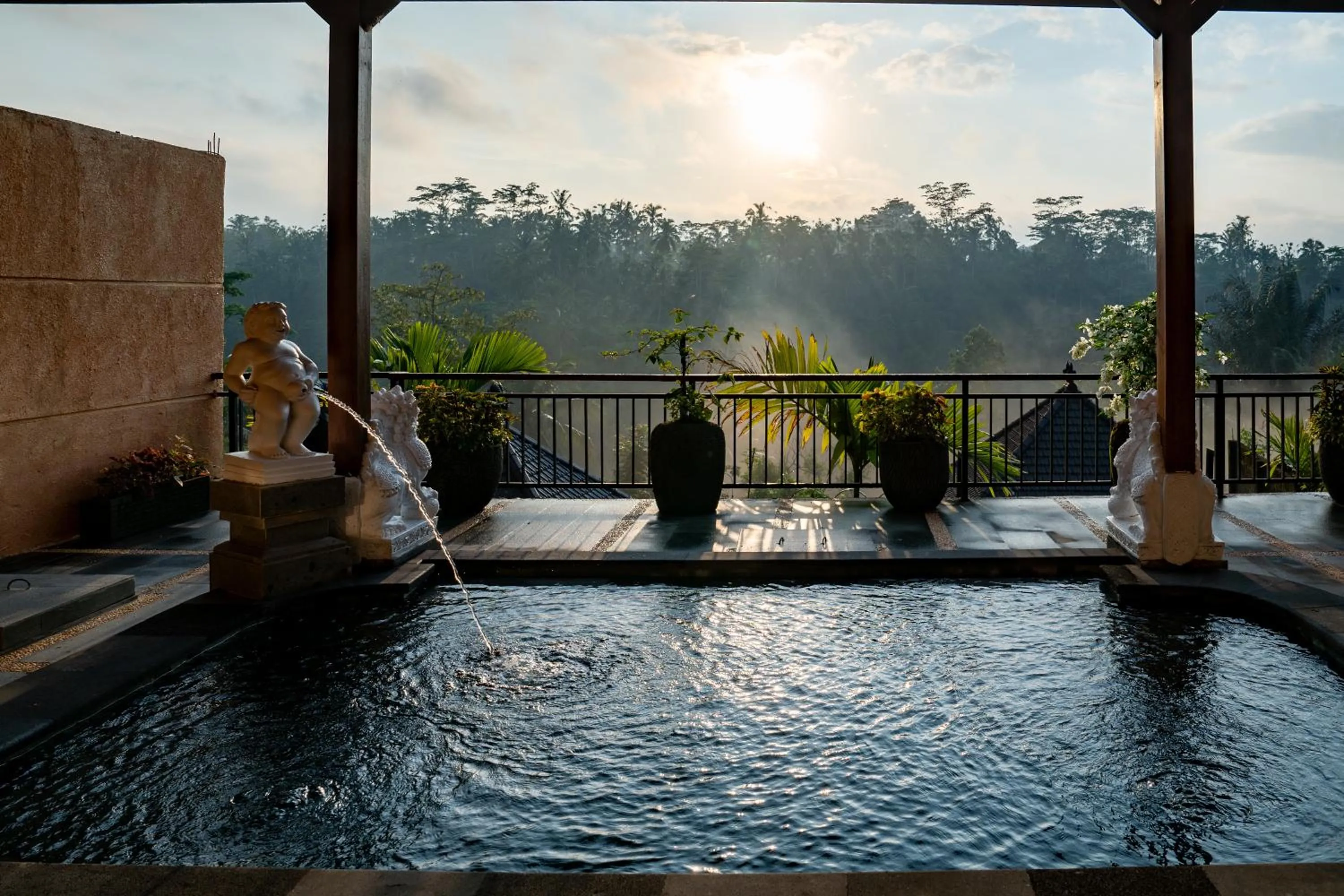 Swimming pool in Campuhan Sebatu Resort
